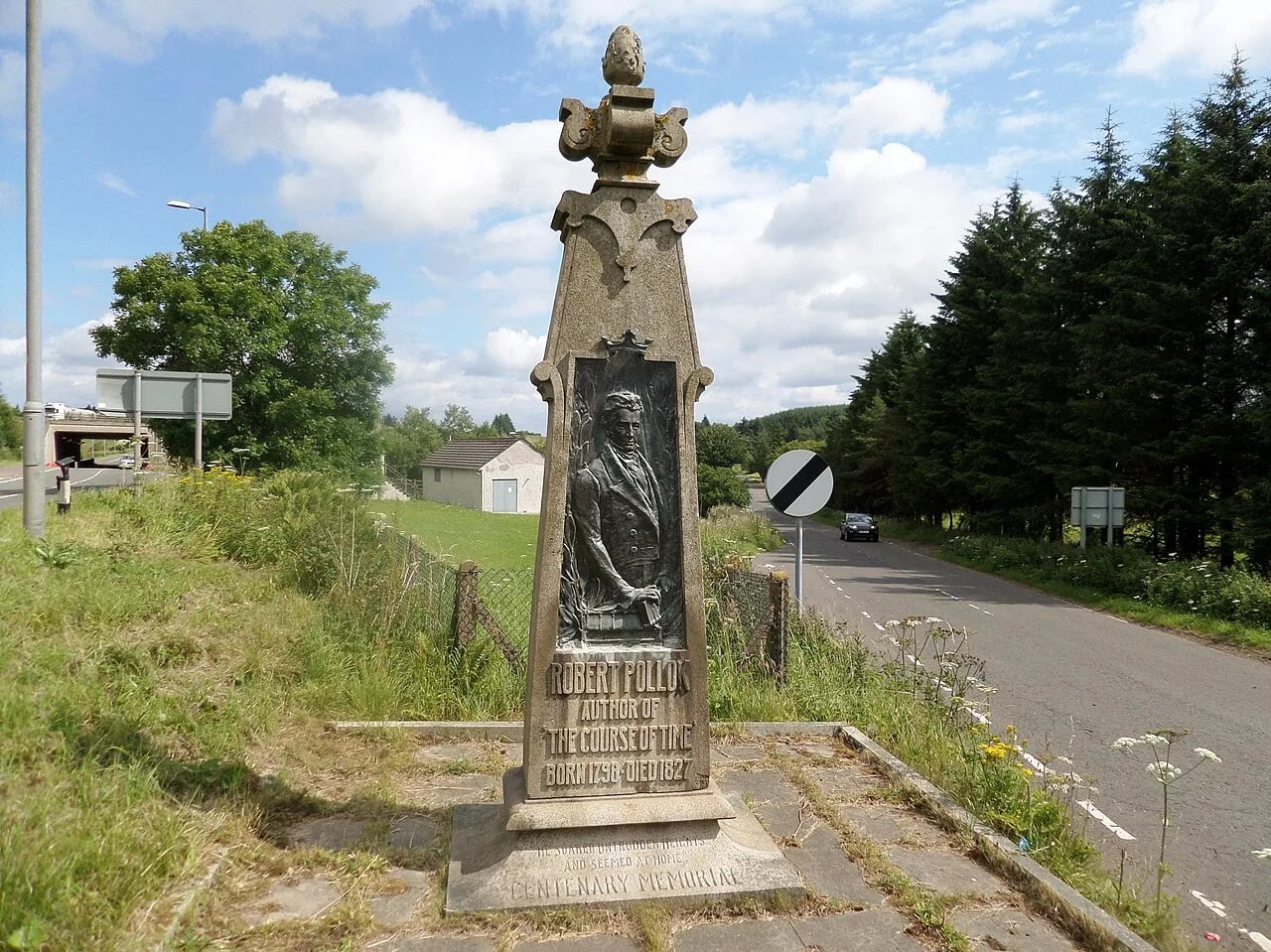 Portrait of Robert Pollok (1798–1827) – memorial page