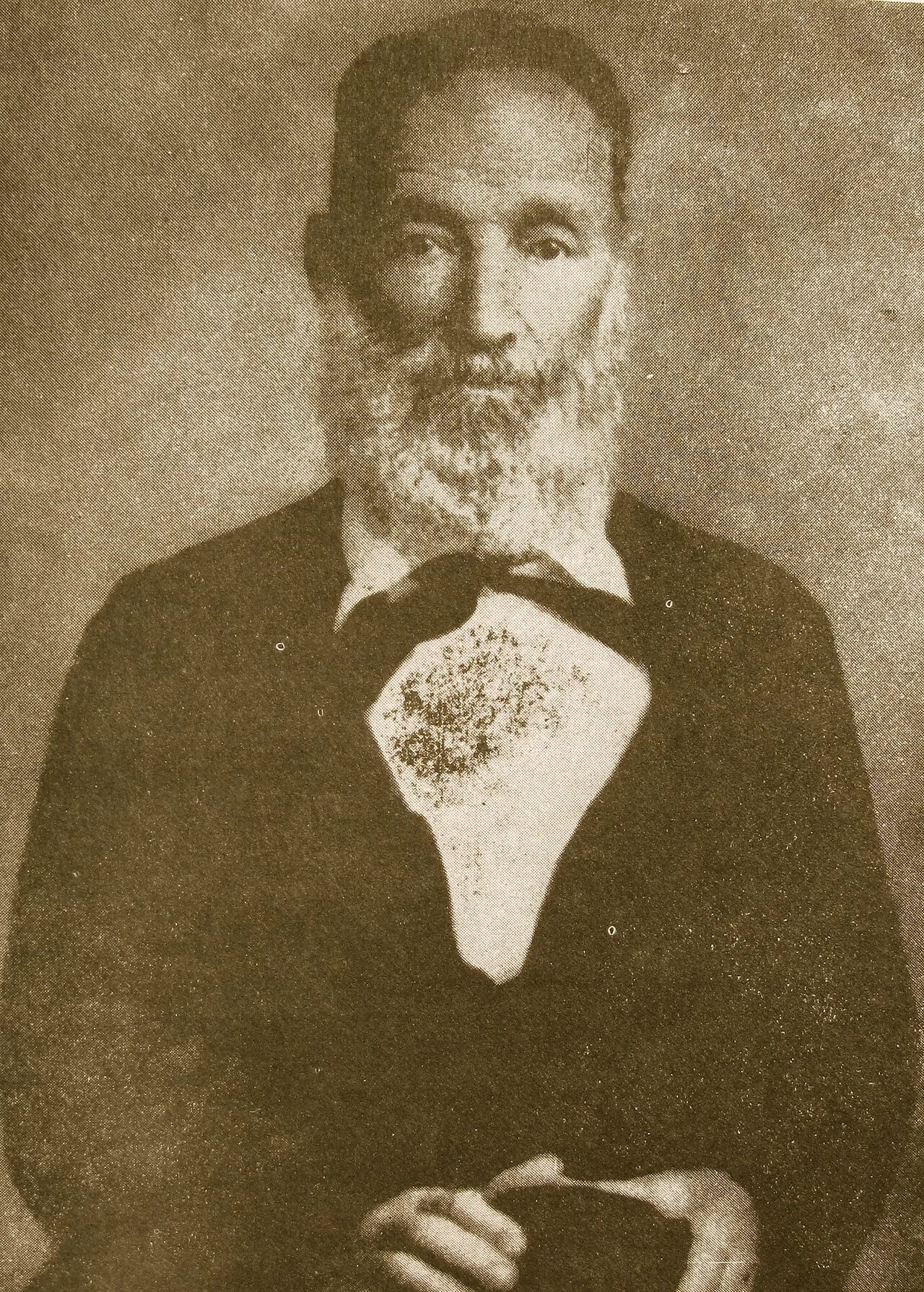 Porträt von Robert Sheffey (1820–1902) – Gedenkseite