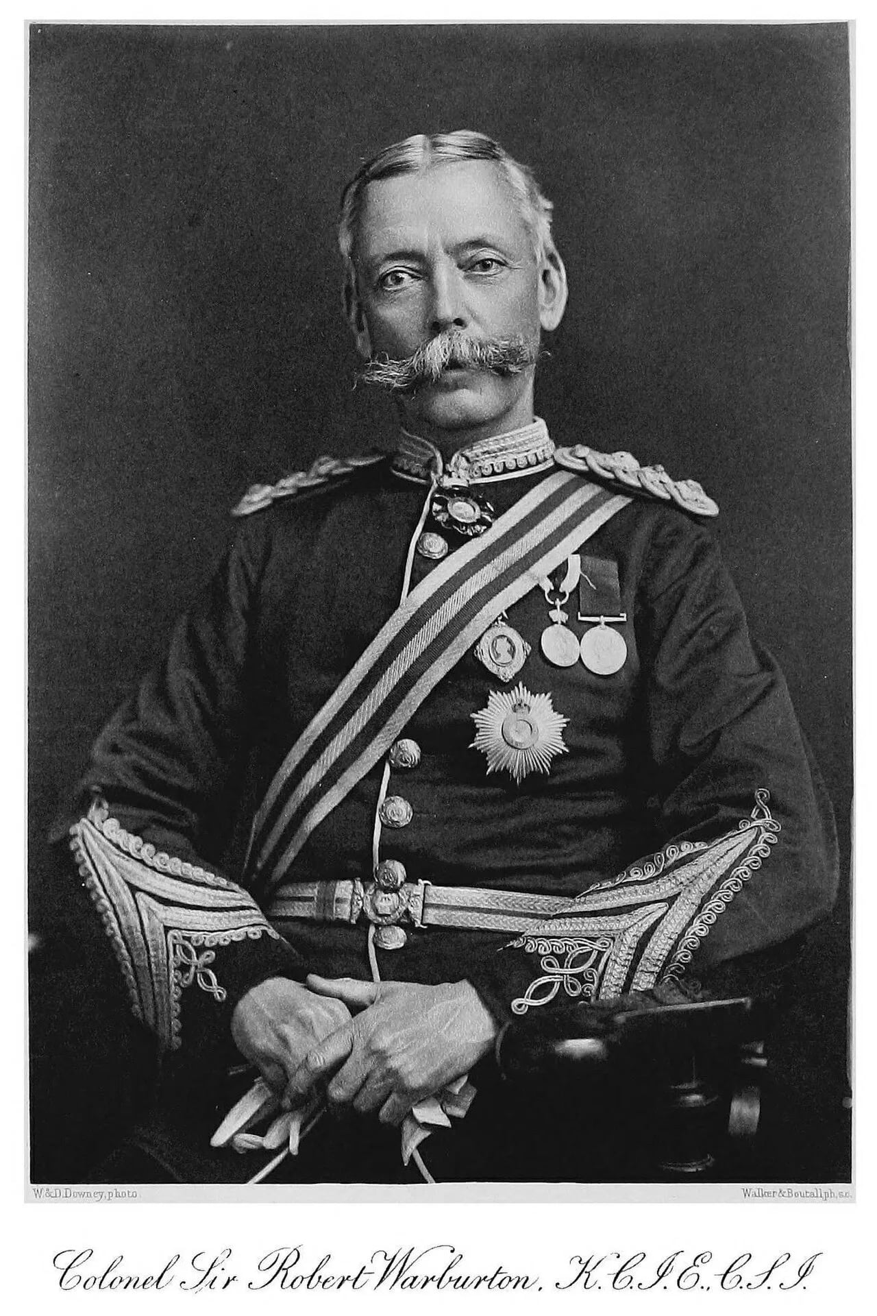 Porträt von Robert Warburton (1842–1899) – Gedenkseite