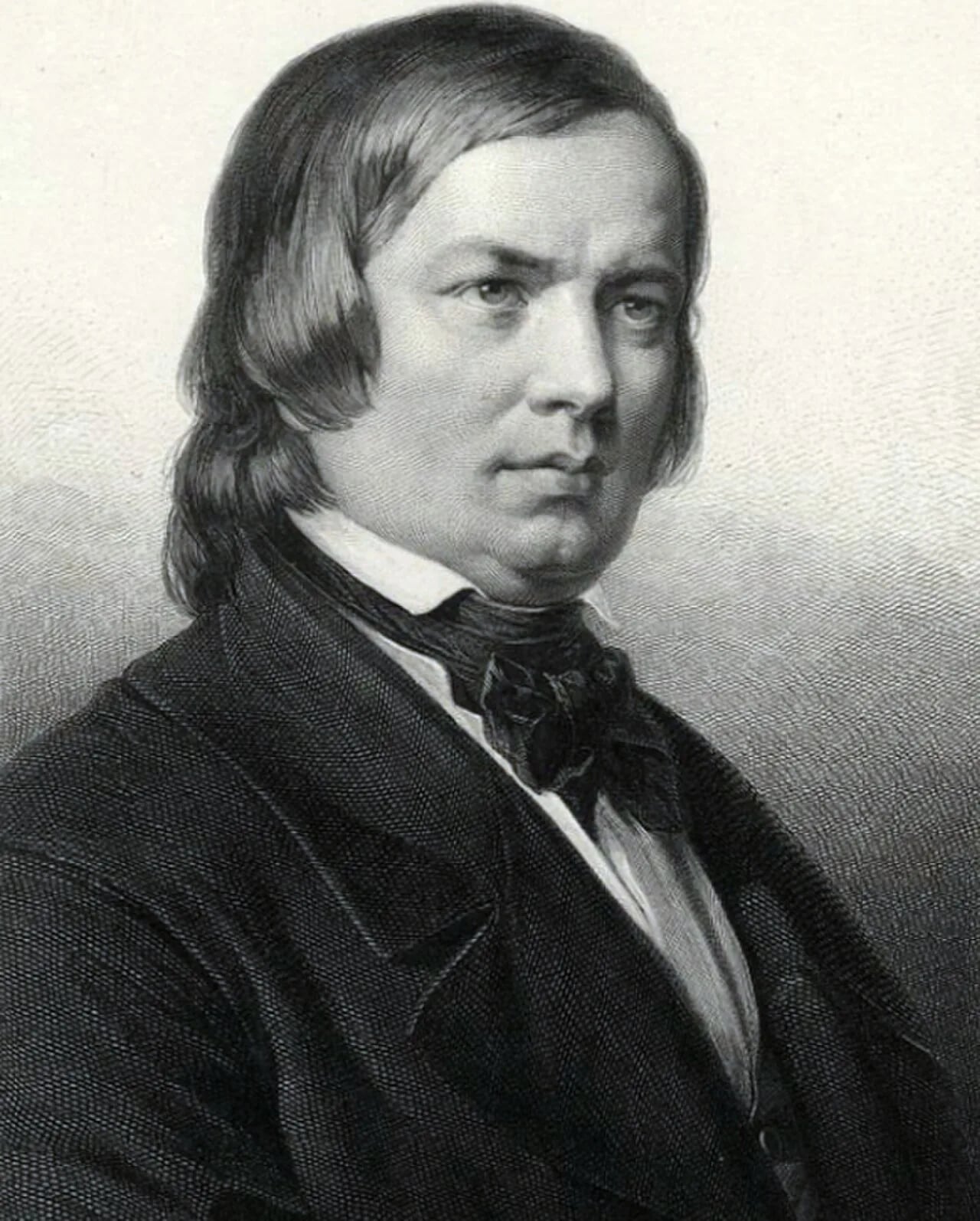 Porträt von Robert Schumann (1810–1856) – Gedenkseite
