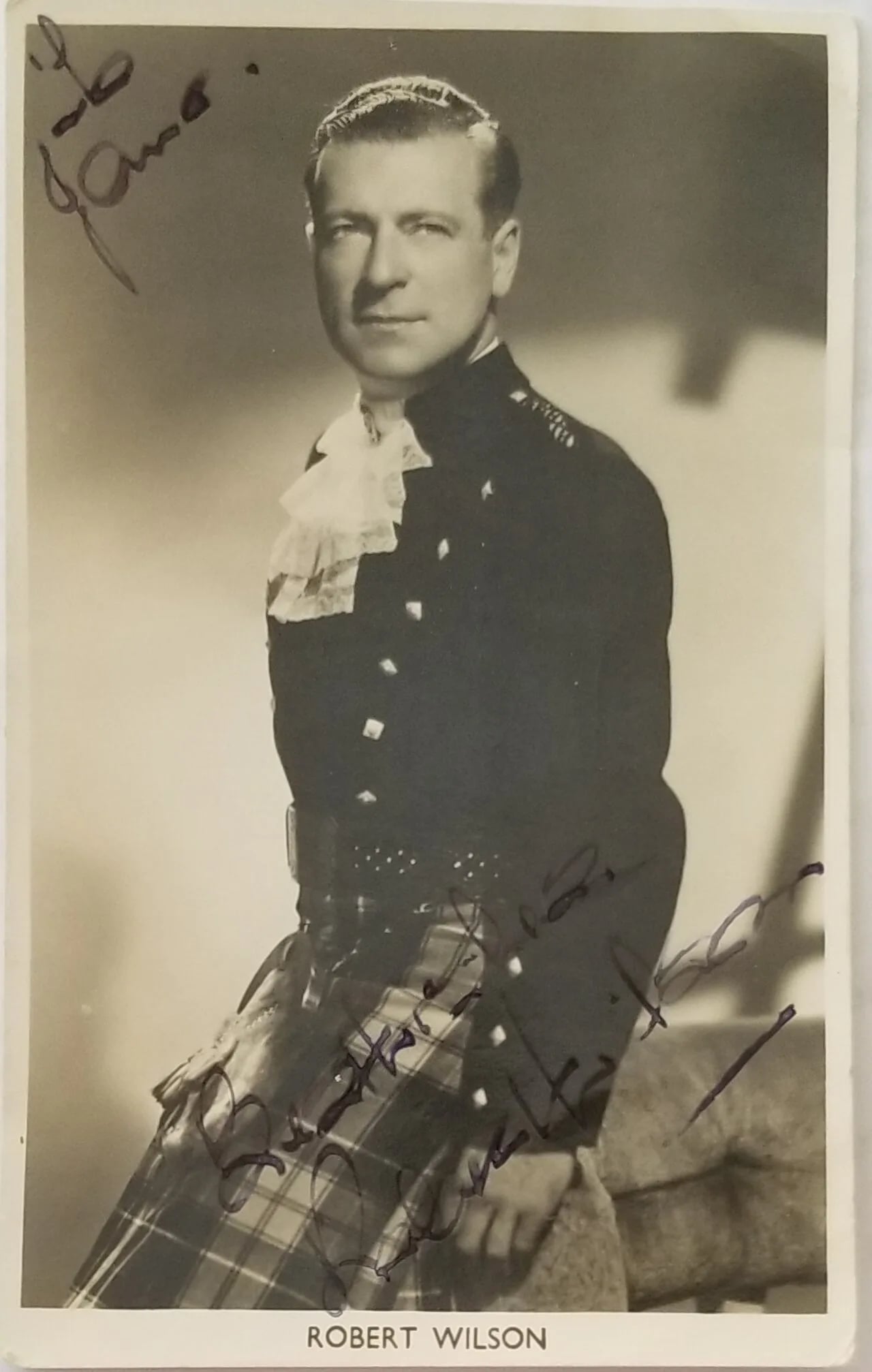 Porträt von Robert Wilson (1907–1964) – Gedenkseite