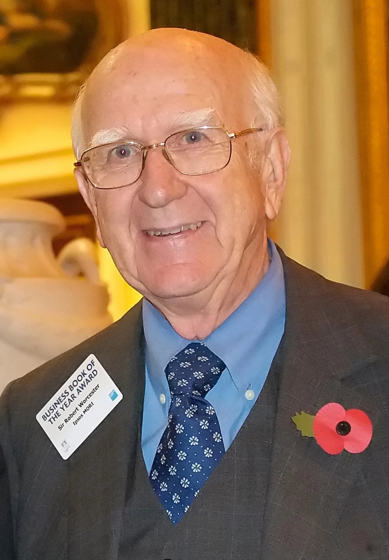 Portrait of Robert Worcester (1933–2025) – memorial page