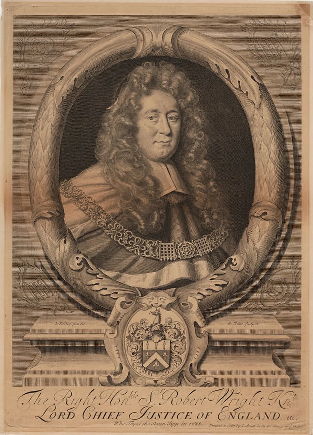 Portrait of Robert Wright (1634–1689) – memorial page