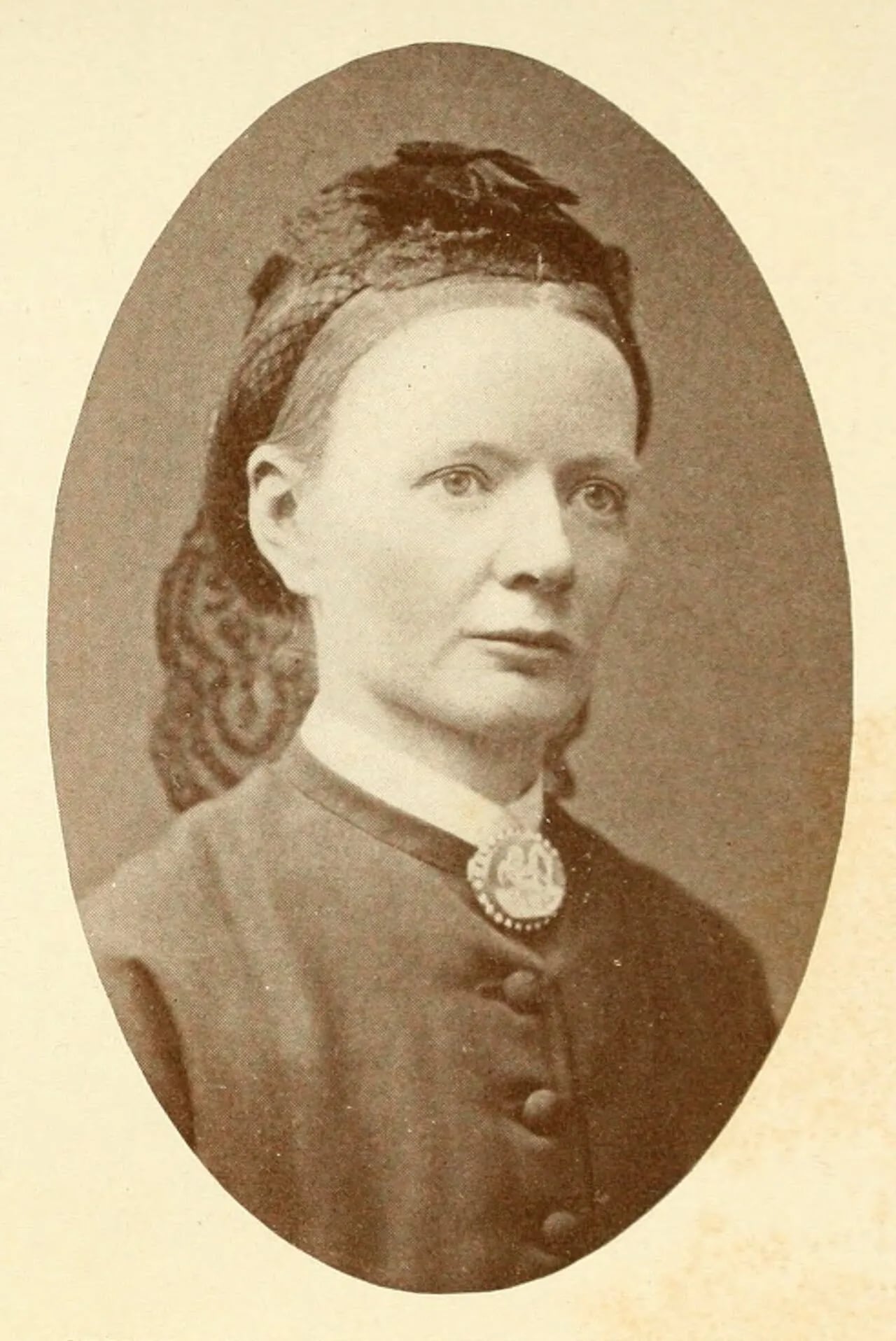 Porträt von Sofia Ottiliana Posse (1824–1884) – Gedenkseite