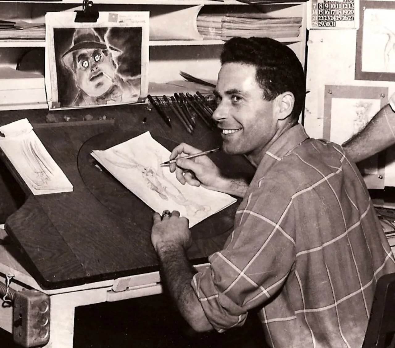 Portrait of Rod Scribner (1910–1976) – memorial page