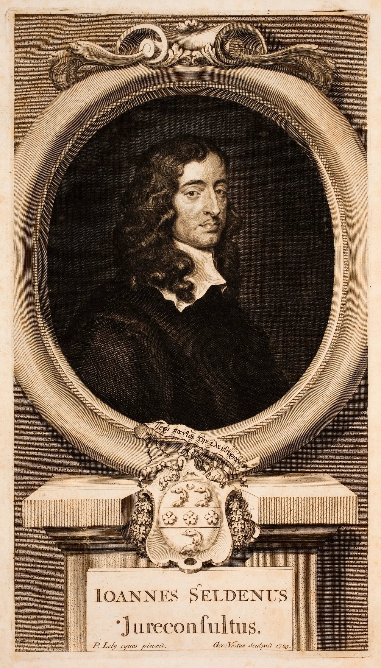 Porträt von John Selden (1584–1654) – Gedenkseite