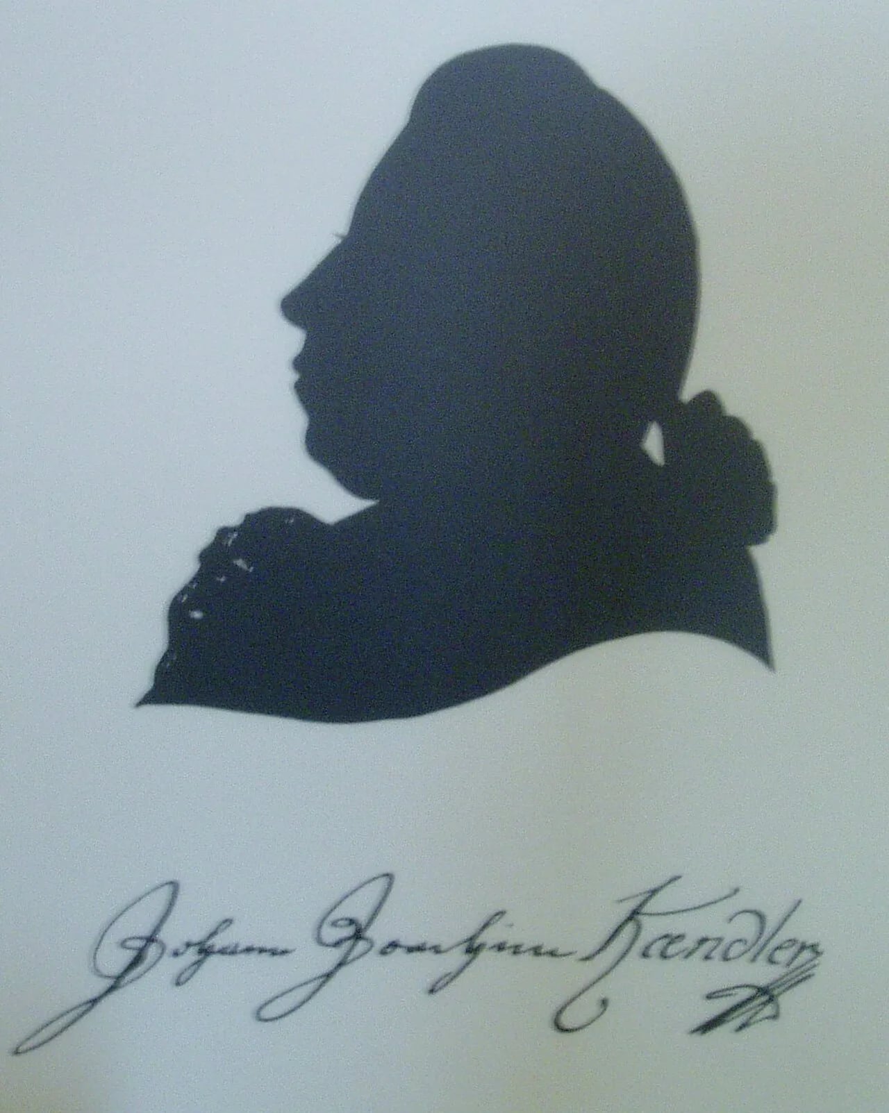 Porträt von Johann Joachim Kändler (1706–1775) – Gedenkseite