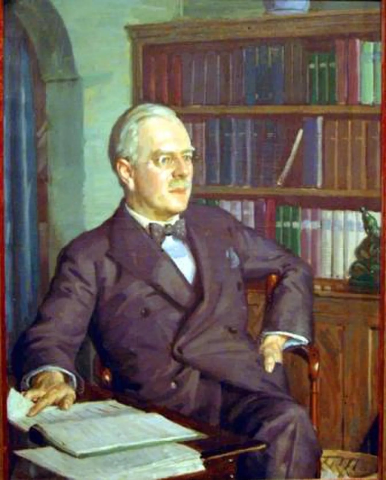 Porträt von Roland Pope (1864–1952) – Gedenkseite