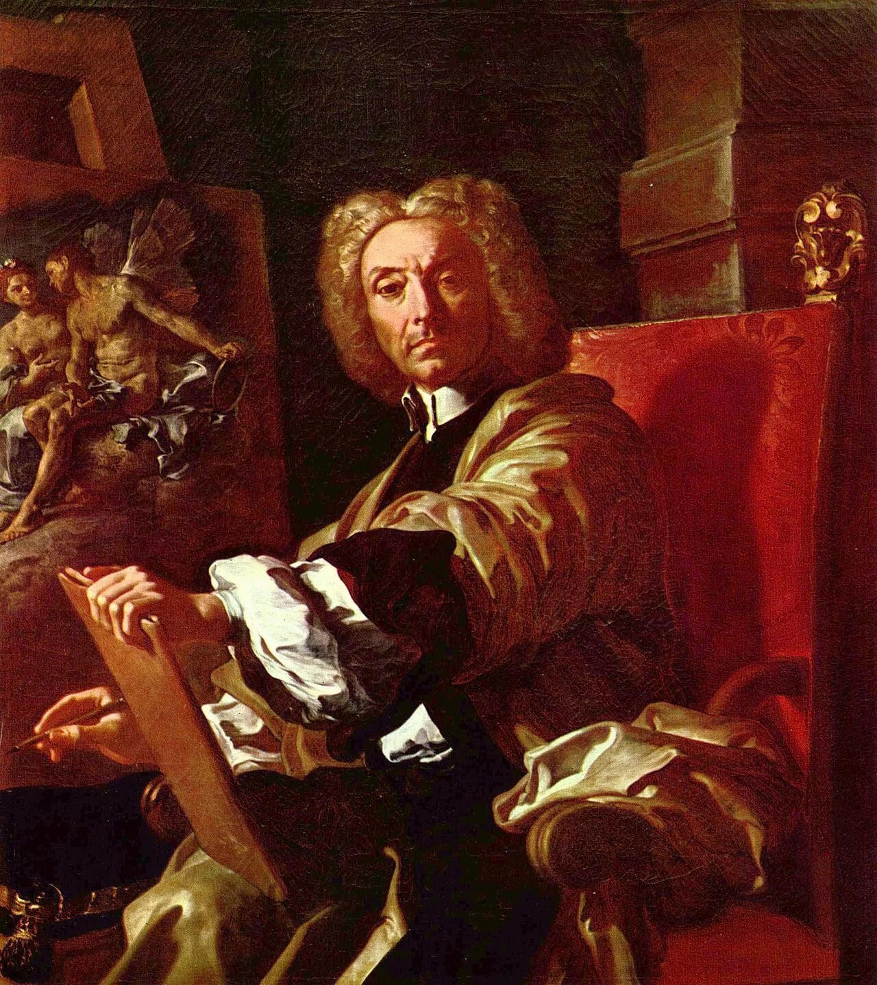 Portrait of Francesco Solimena (1657–1747) – memorial page