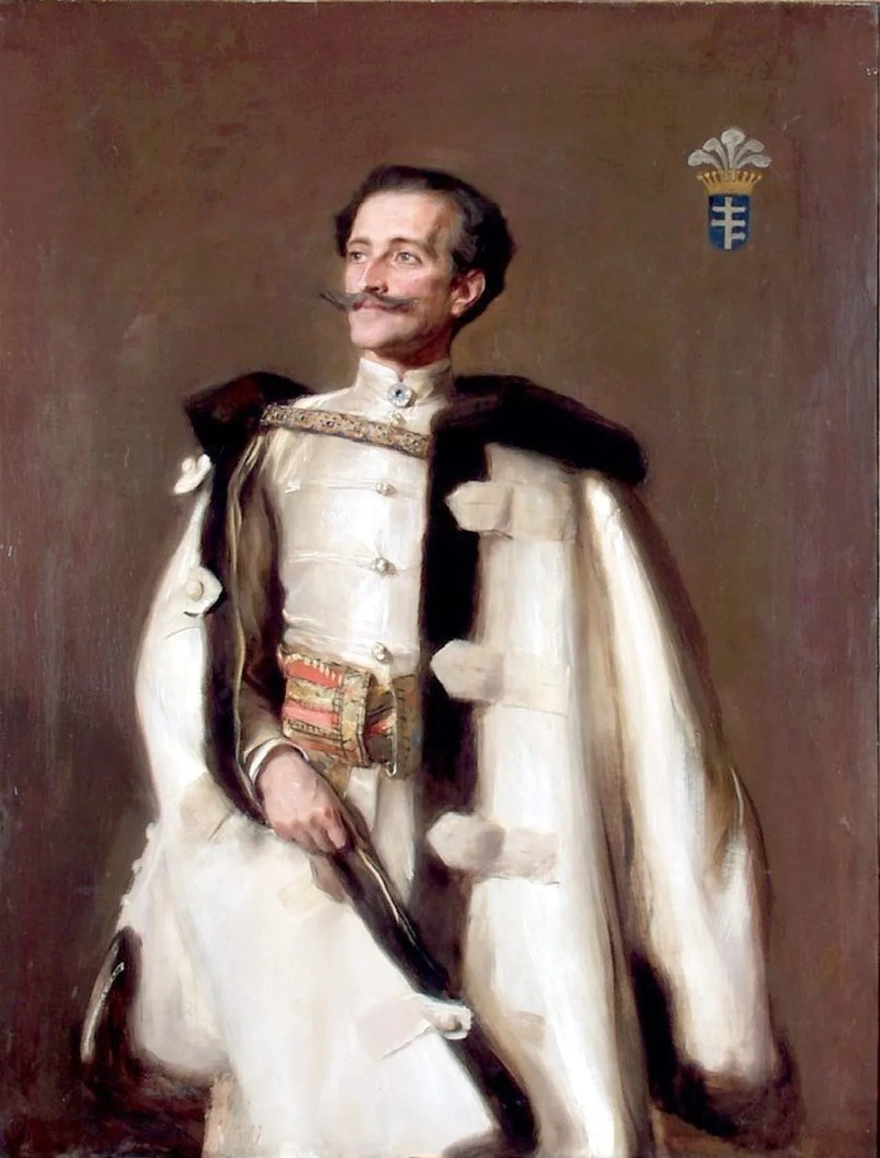 Porträt von Roman Potocki (1851–1915) – Gedenkseite
