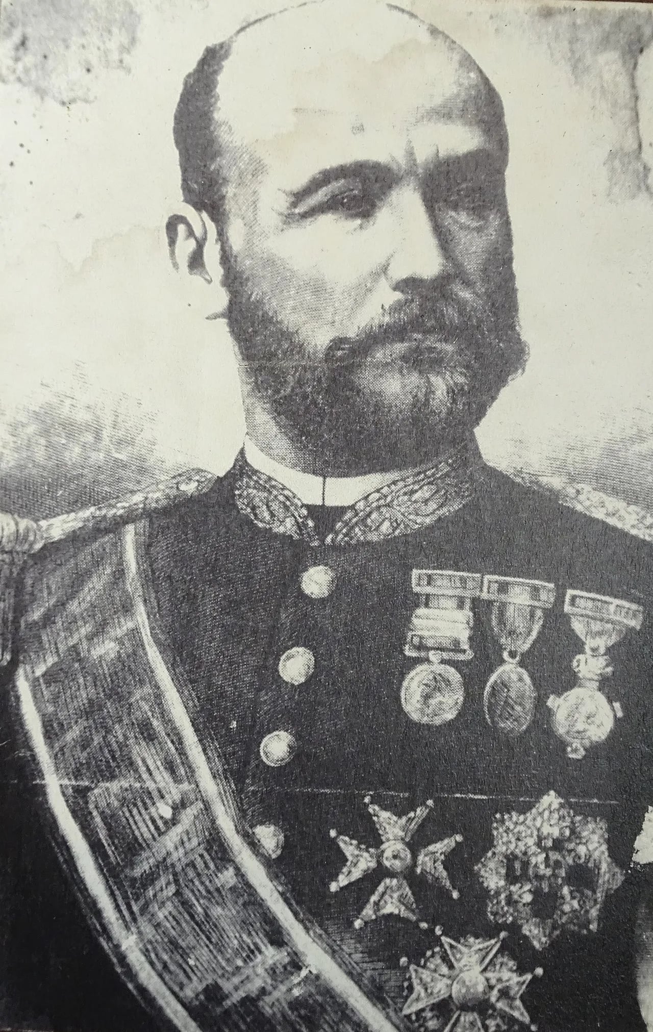 Porträt von Romualdo Palacios González (1827–1907) – Gedenkseite