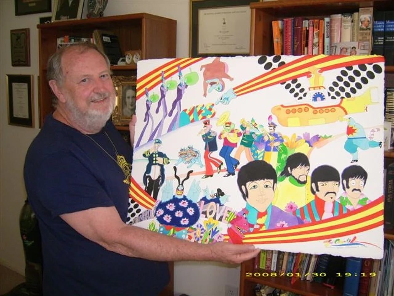 Porträt von Ron Campbell (1939–2021) – Gedenkseite