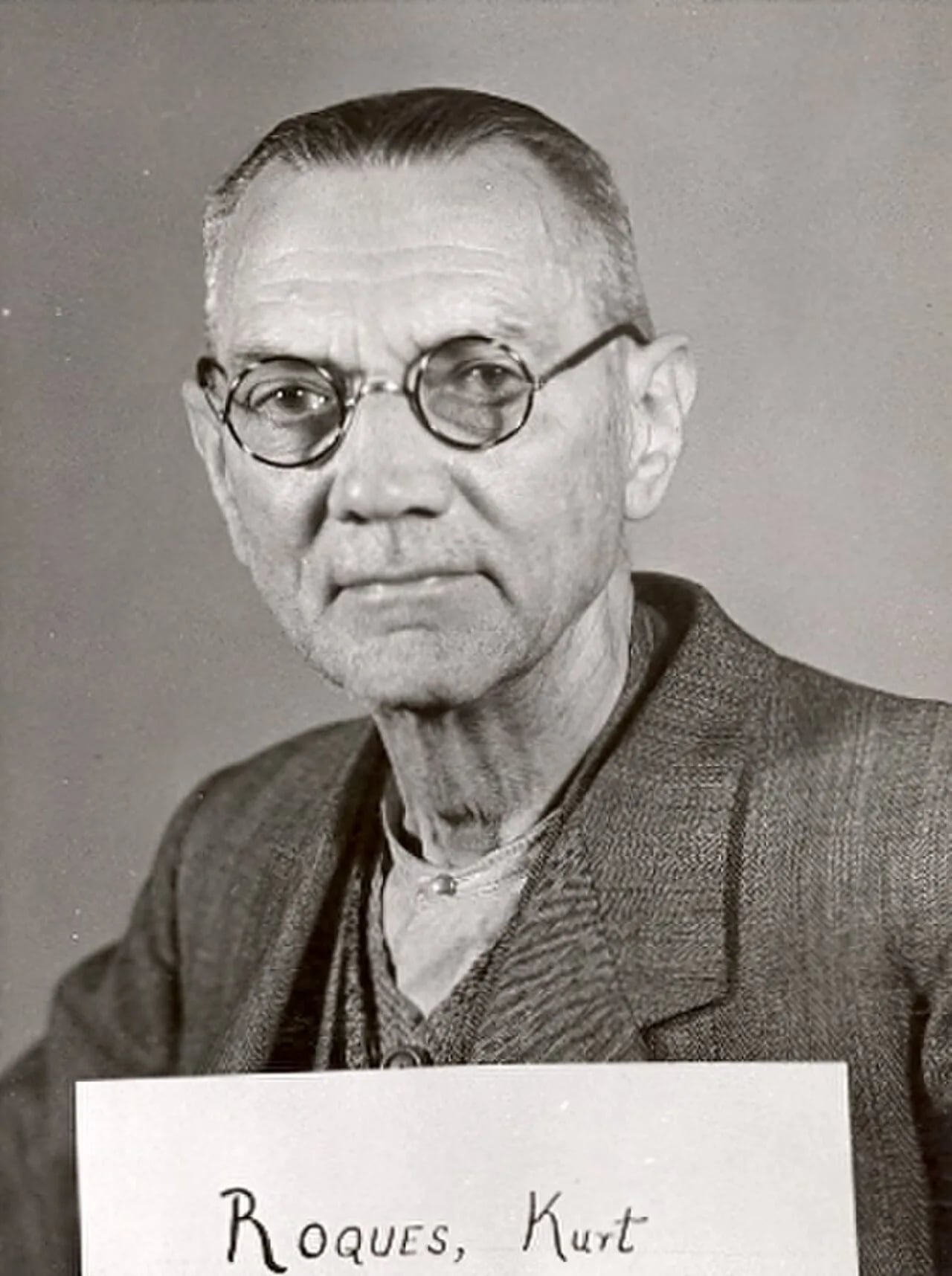 Porträt von Karl von Roques (1880–1949) – Gedenkseite