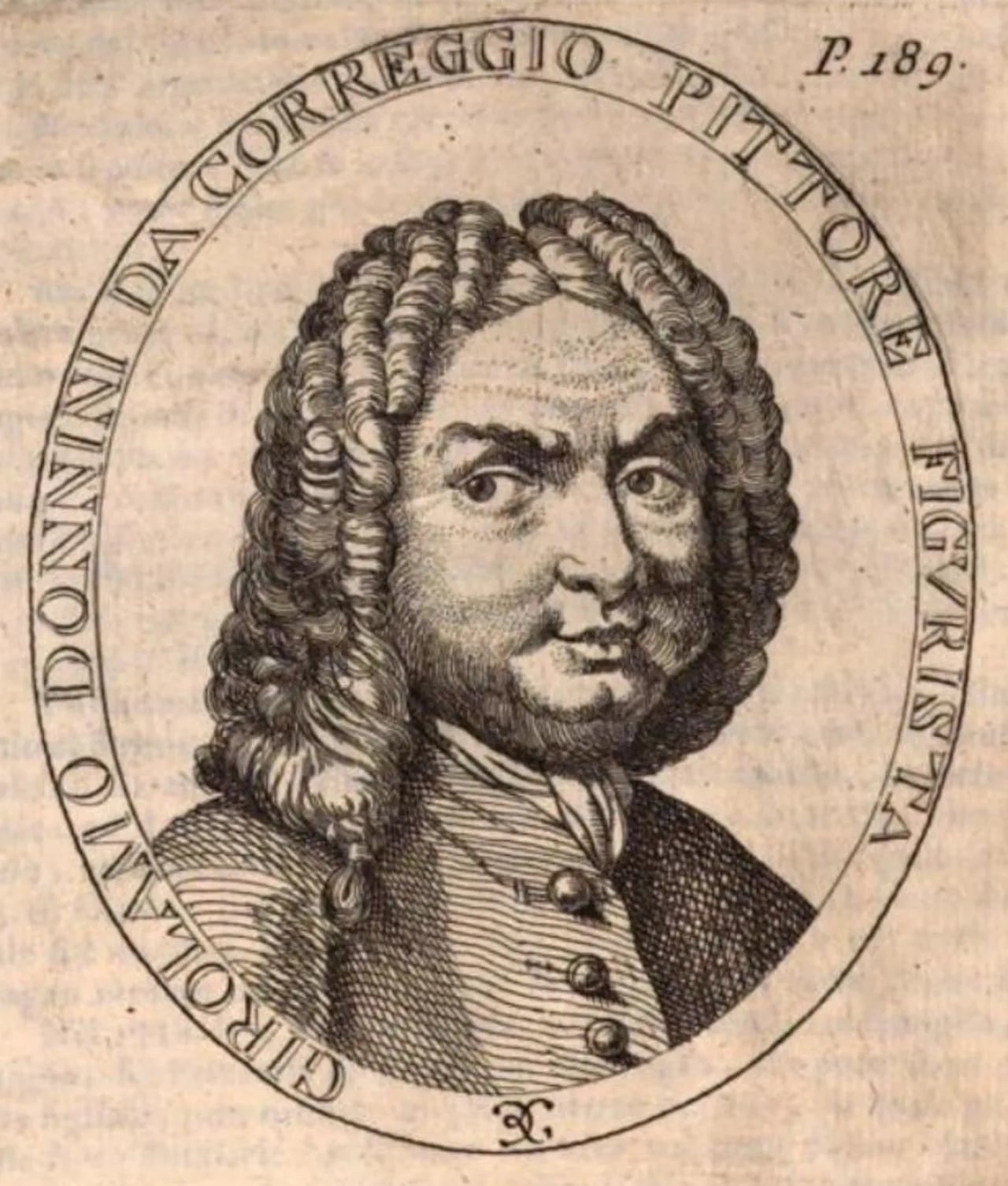 Portrait of Girolamo Donnini (1681–1743) – memorial page