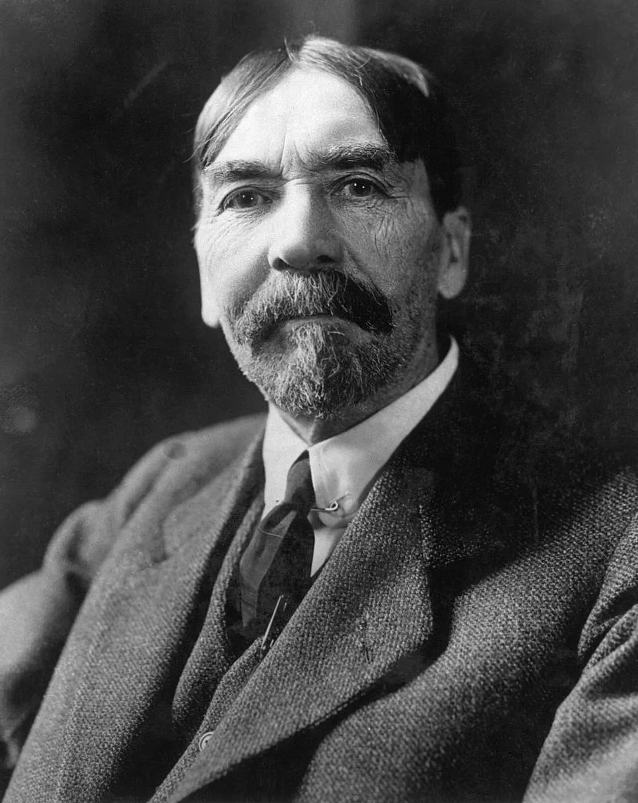 Portrait of Thorstein Veblen (1857–1929) – memorial page