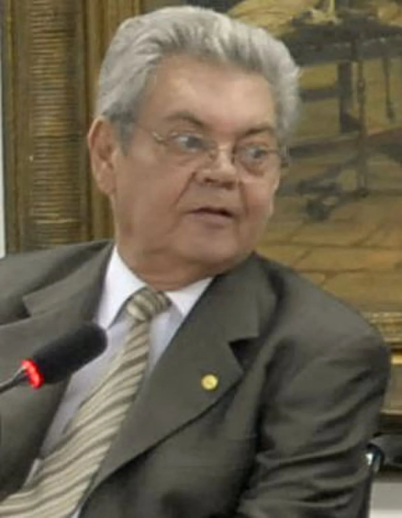 Portrait of Ronaldo Cunha Lima (1936–2012) – memorial page