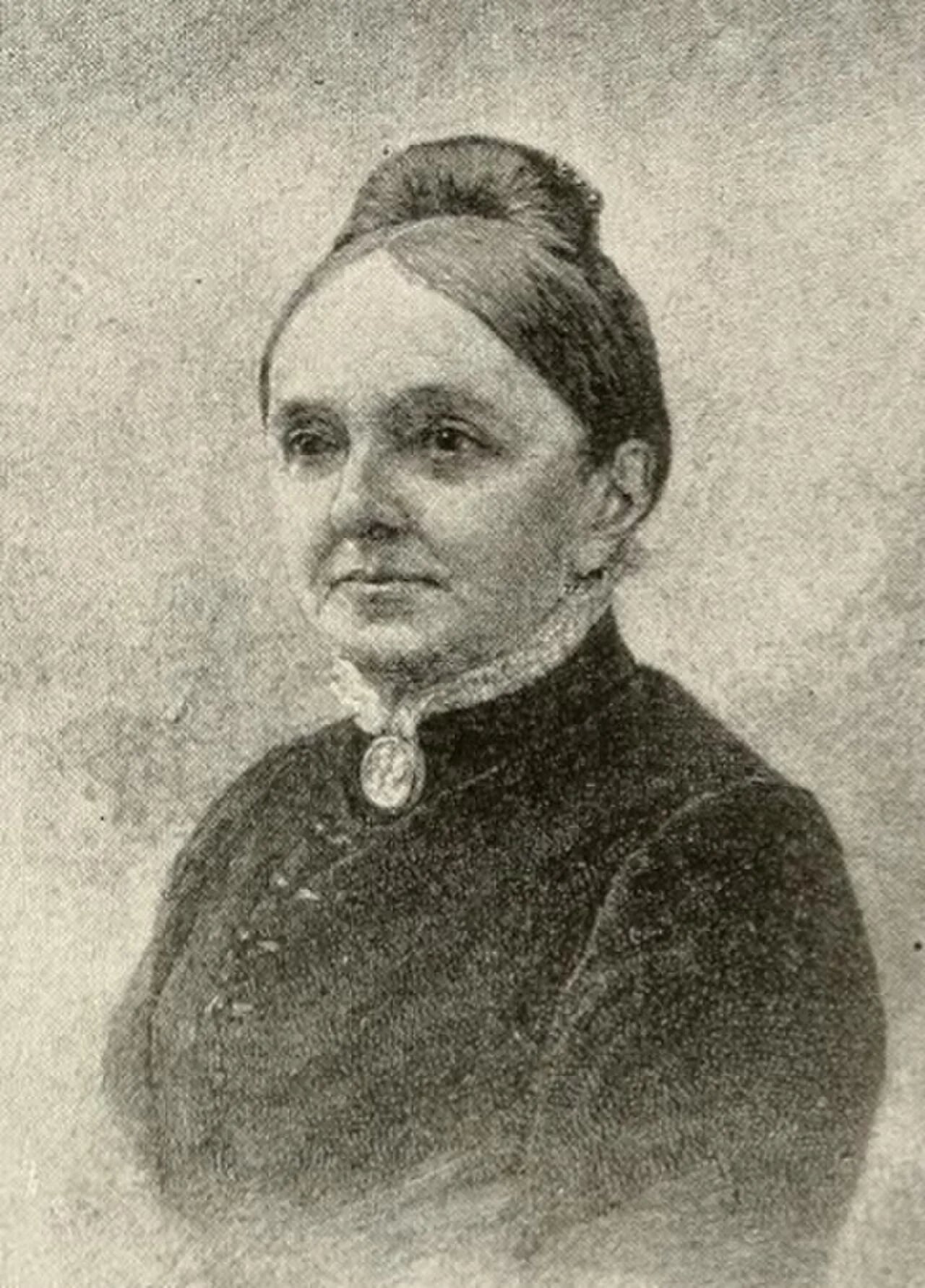 Porträt von Rose Terry Cooke (1827–1892) – Gedenkseite