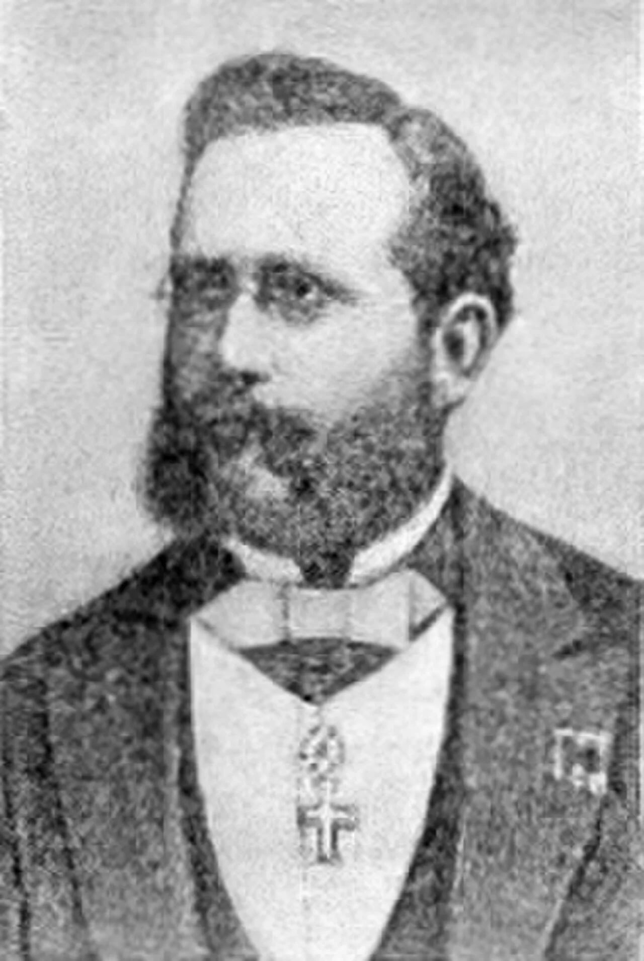 Porträt von Auguste Kerckhoffs (1835–1903) – Gedenkseite