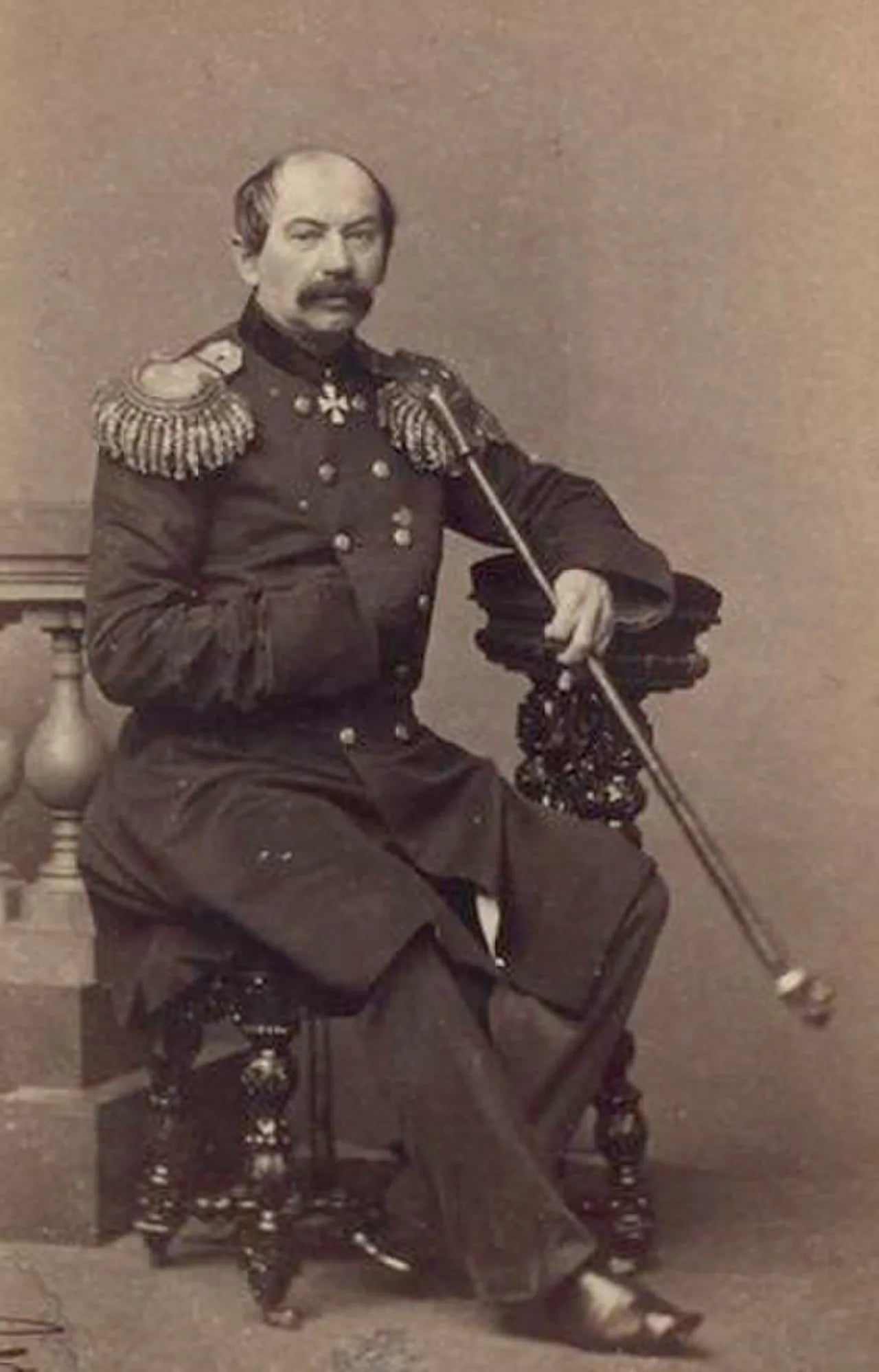 Portrait of Stepan Khrulev (1807–1870) – memorial page