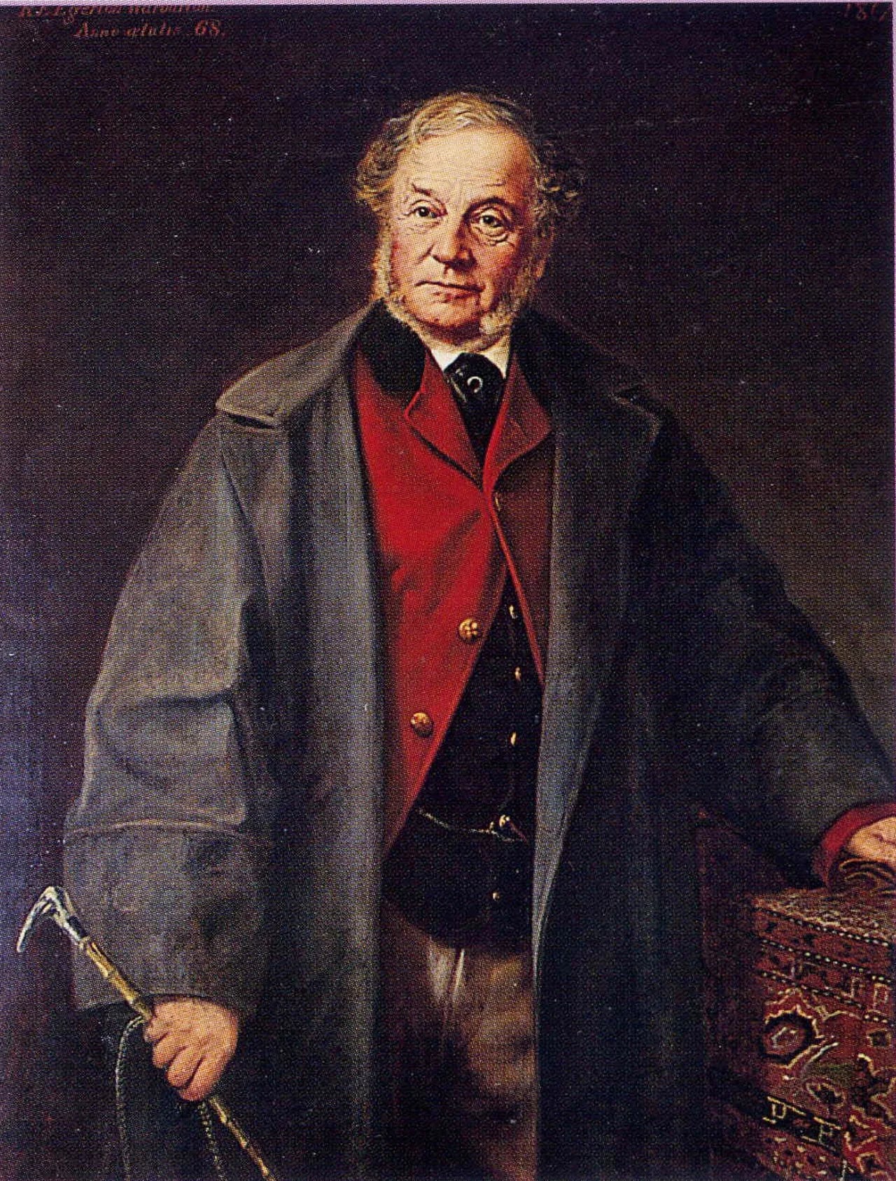 Portrait of Rowland Eyles Egerton-Warburton (1804–1891) – memorial page