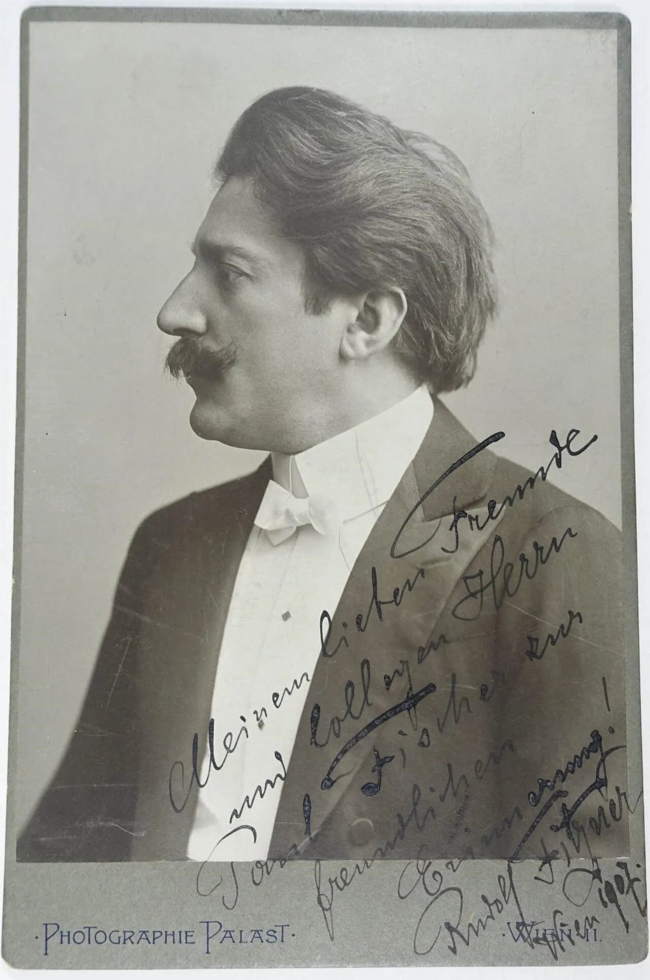 Porträt von Rudolf Fitzner (1868–1934) – Gedenkseite