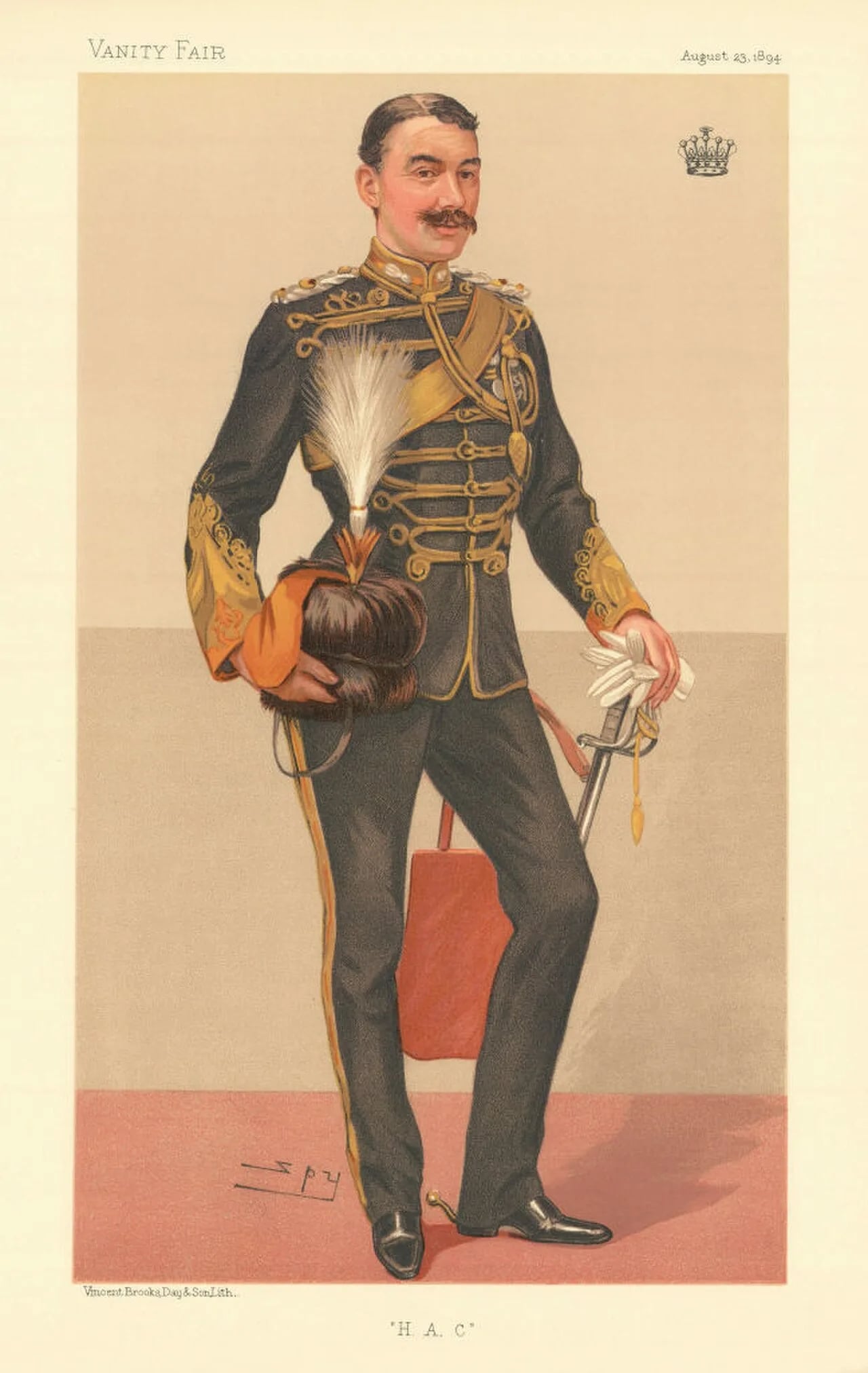 Porträt von Rudolph Feilding, 9th Earl of Denbigh (1859–1939) – Gedenkseite