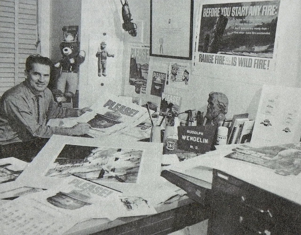 Portrait of Rudy Wendelin (1910–2000) – memorial page