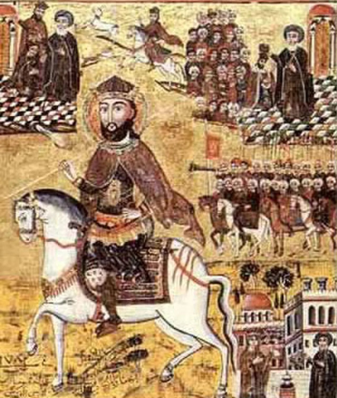 Porträt von Saint Behnam (301–350) – Gedenkseite