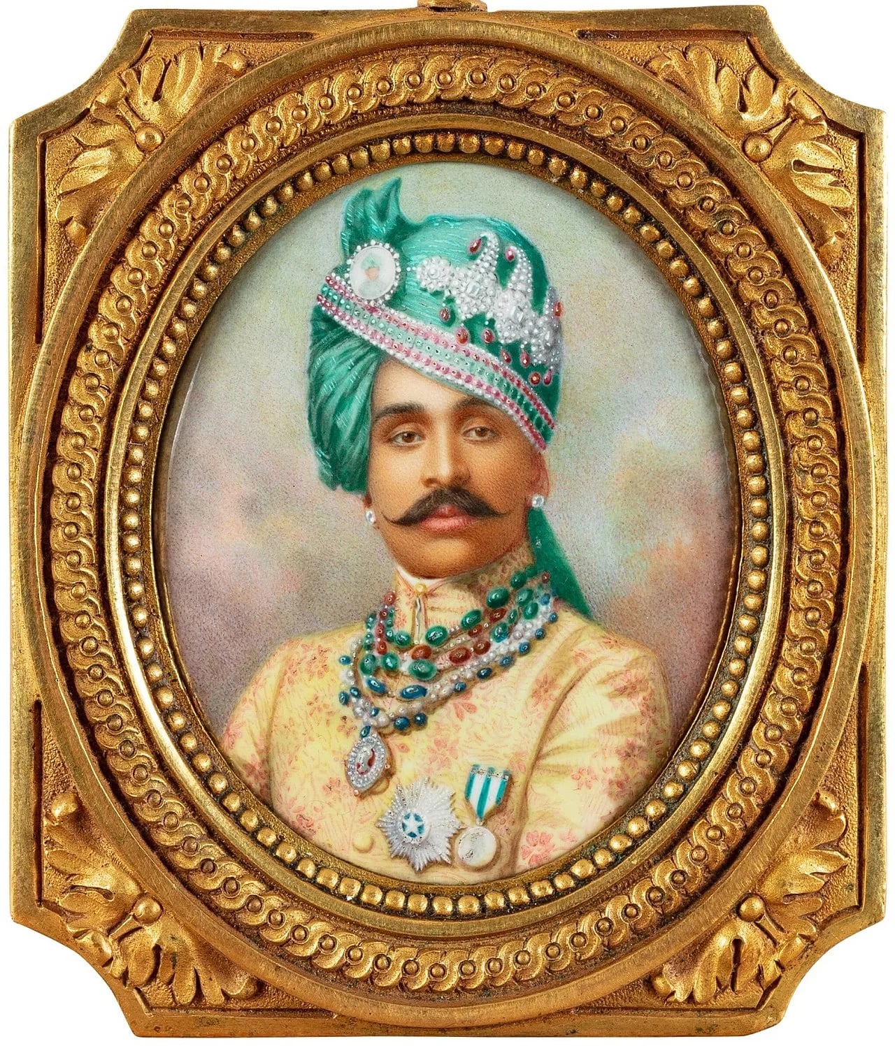 Porträt von Sajjan Singh of Ratlam (1880–1947) – Gedenkseite