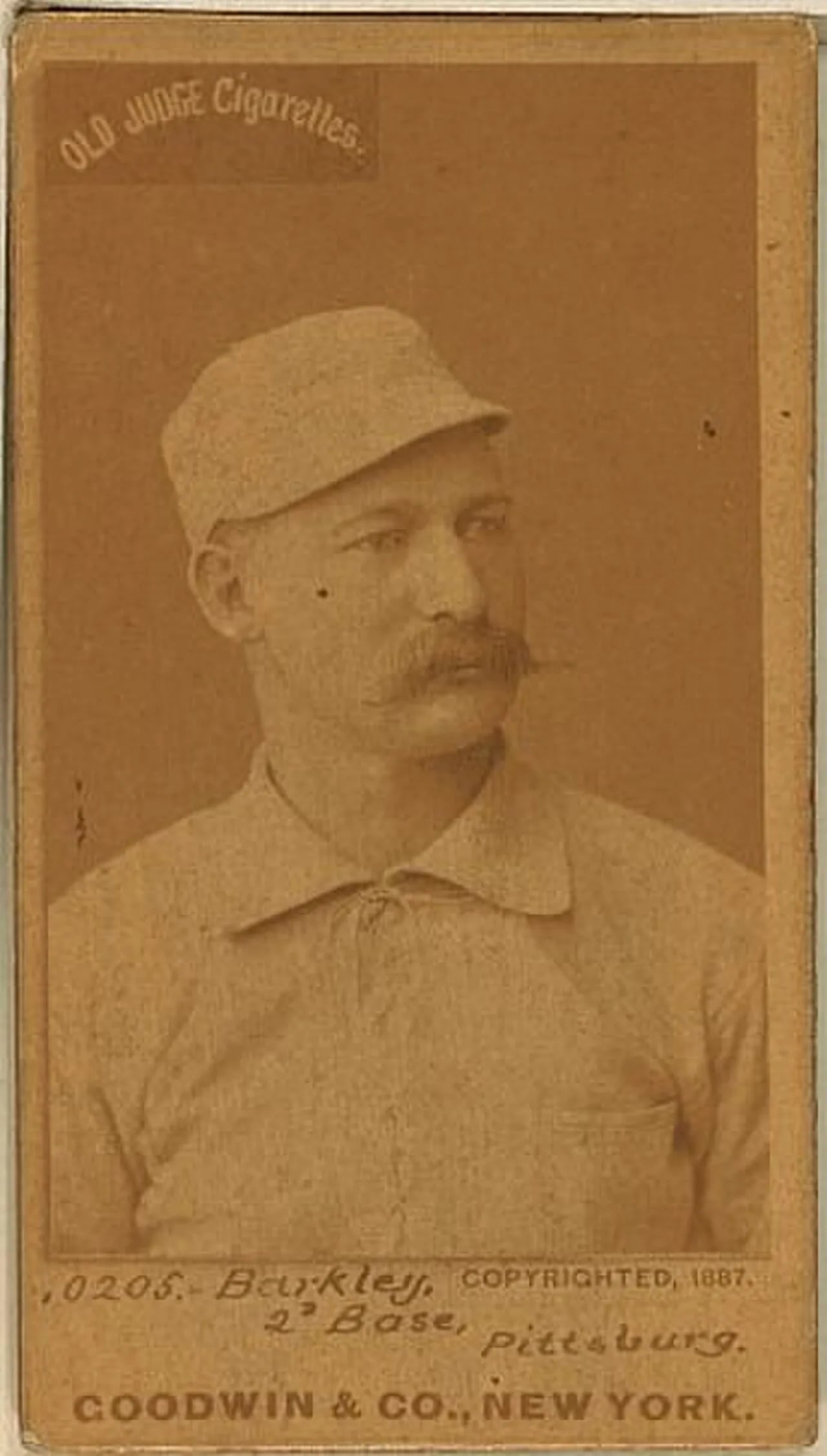 Porträt von Sam Barkley (1858–1912) – Gedenkseite
