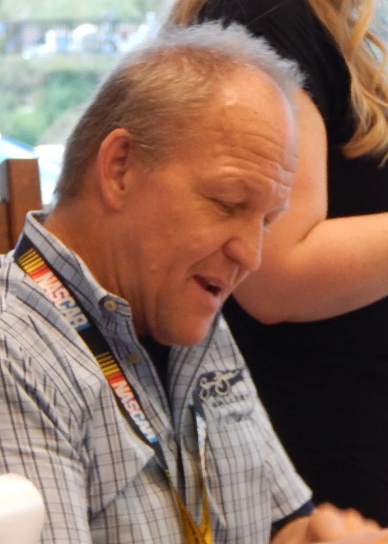 Portrait of Sam Bass (1961–2019) – memorial page