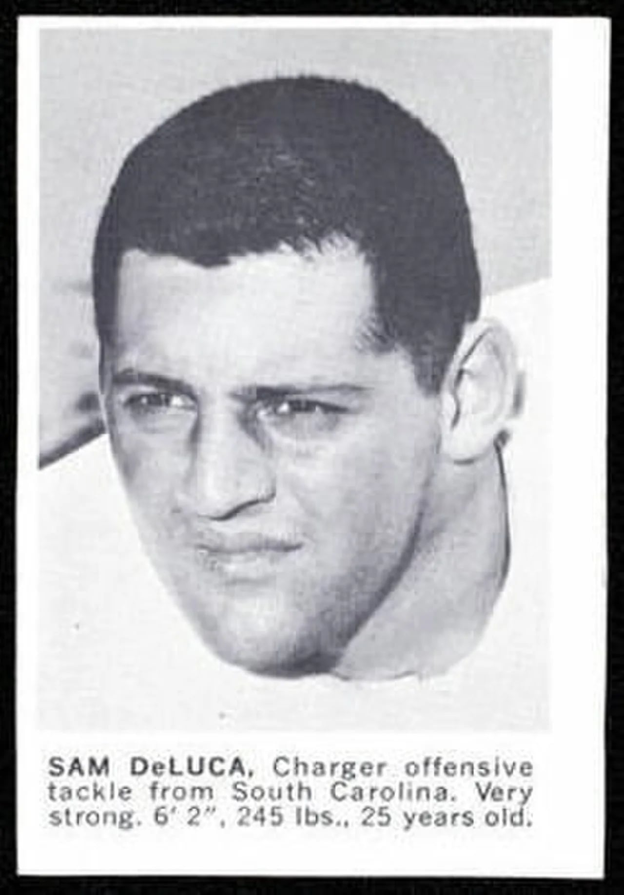 Porträt von Sam DeLuca (1936–2011) – Gedenkseite
