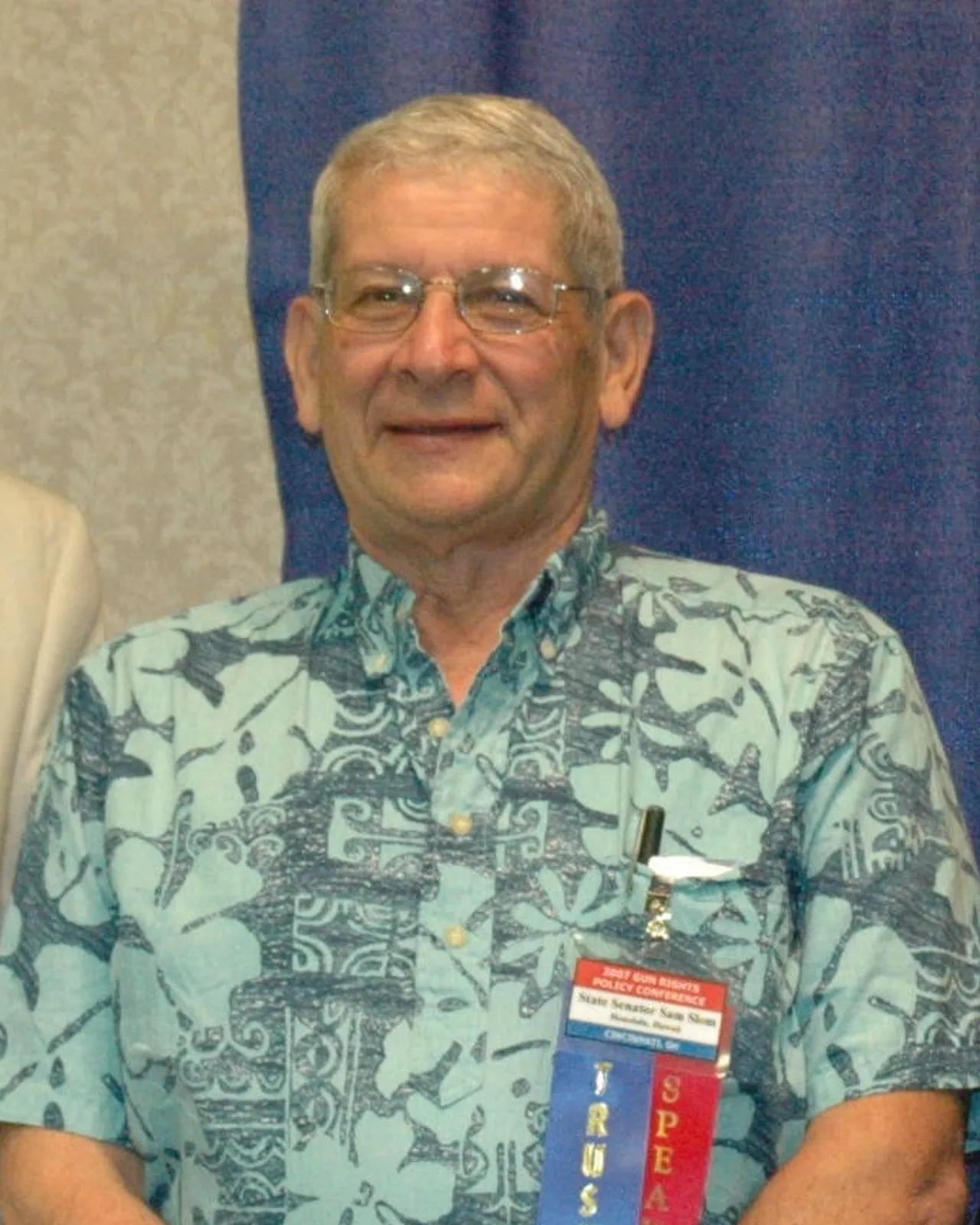 Porträt von Sam Slom (1942–2023) – Gedenkseite