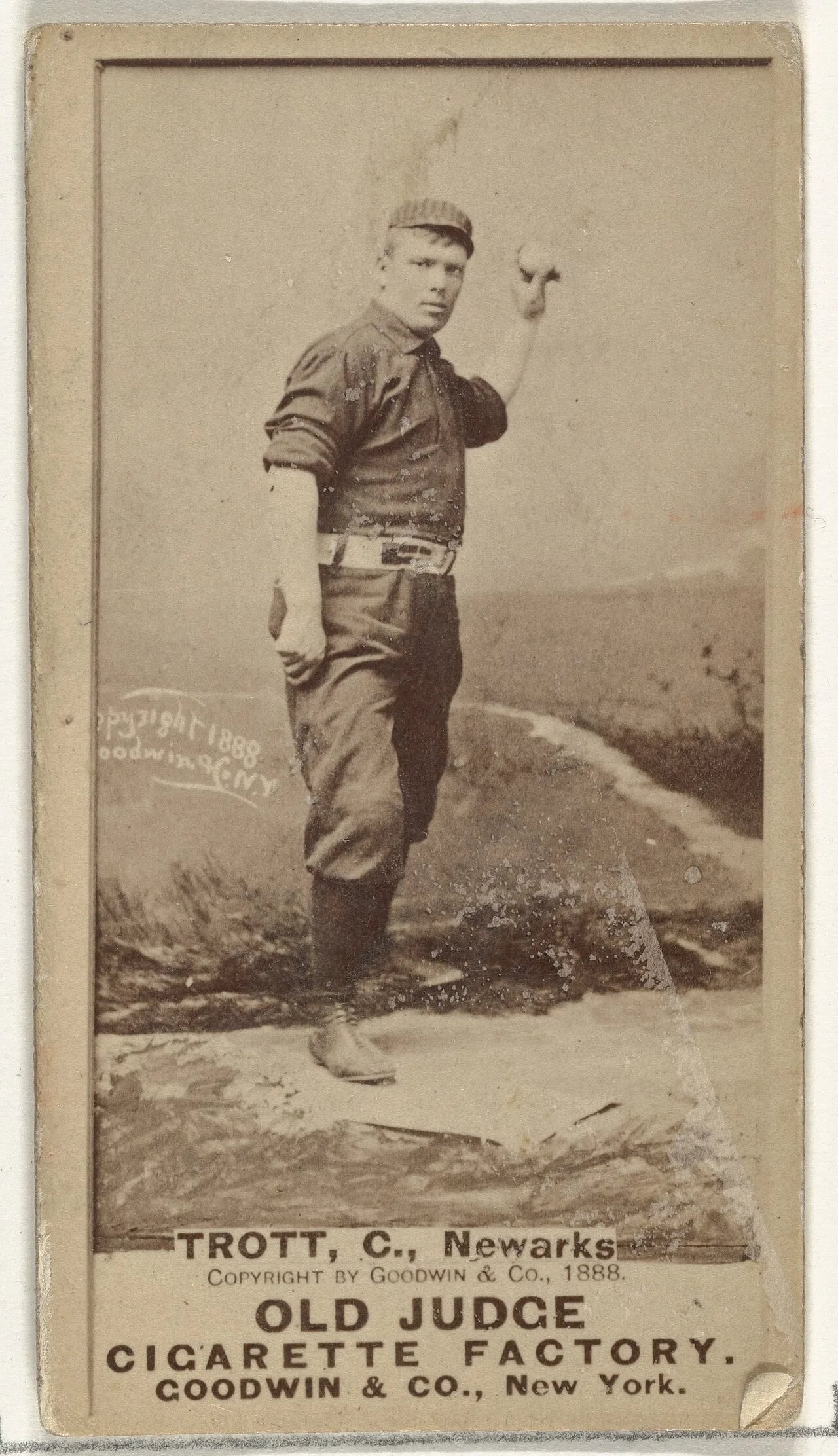Portrait of Sam Trott (1859–1925) – memorial page