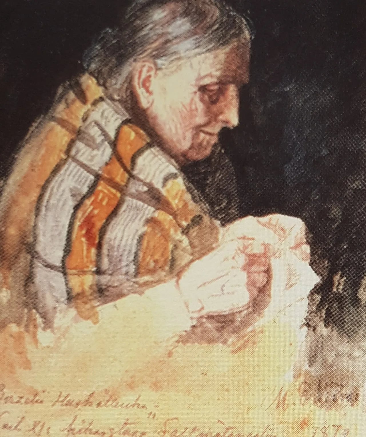 Portrait of Anna Sundström (1785–1871) – memorial page