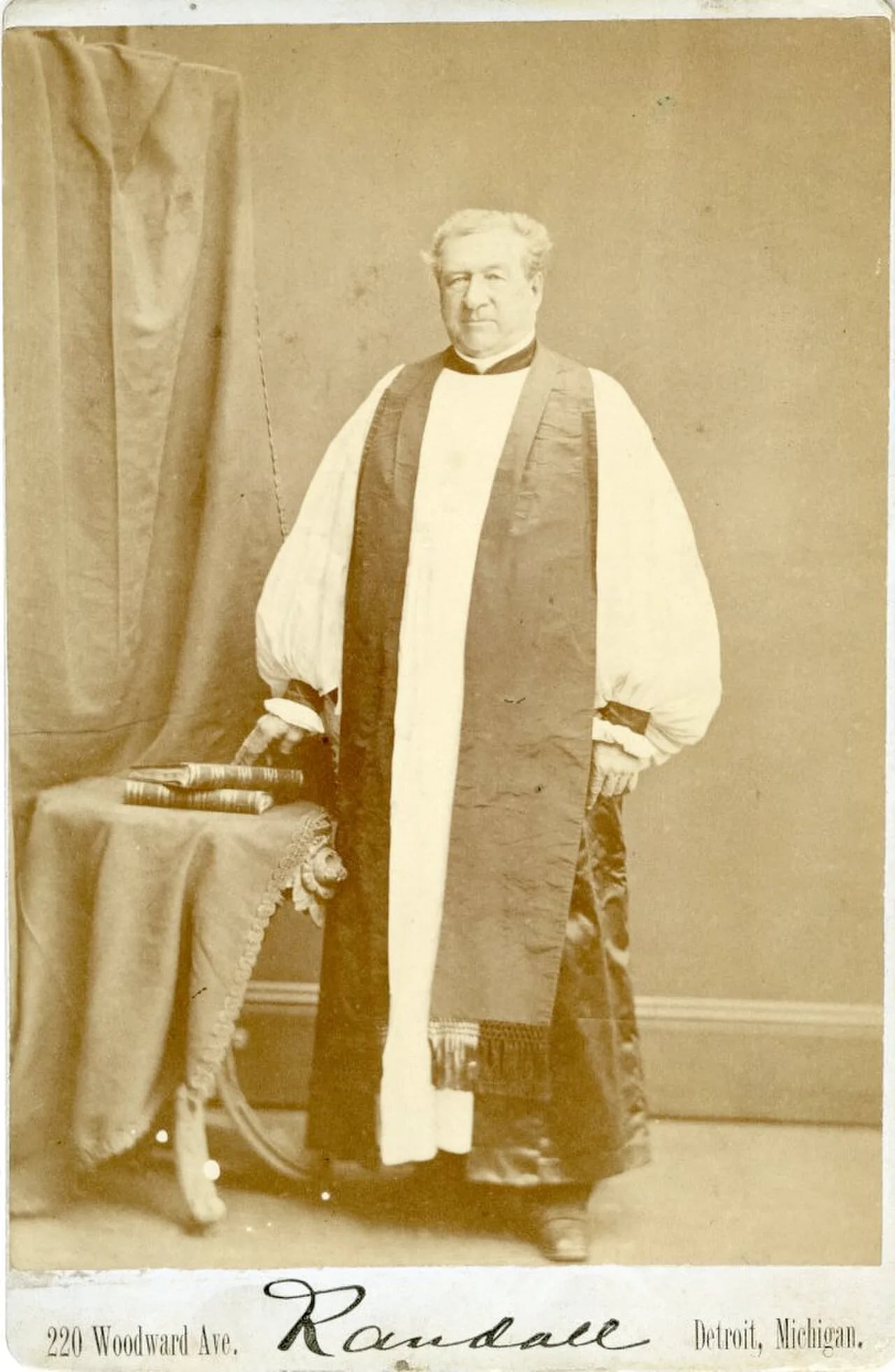 Porträt von Samuel A. McCoskry (1804–1886) – Gedenkseite