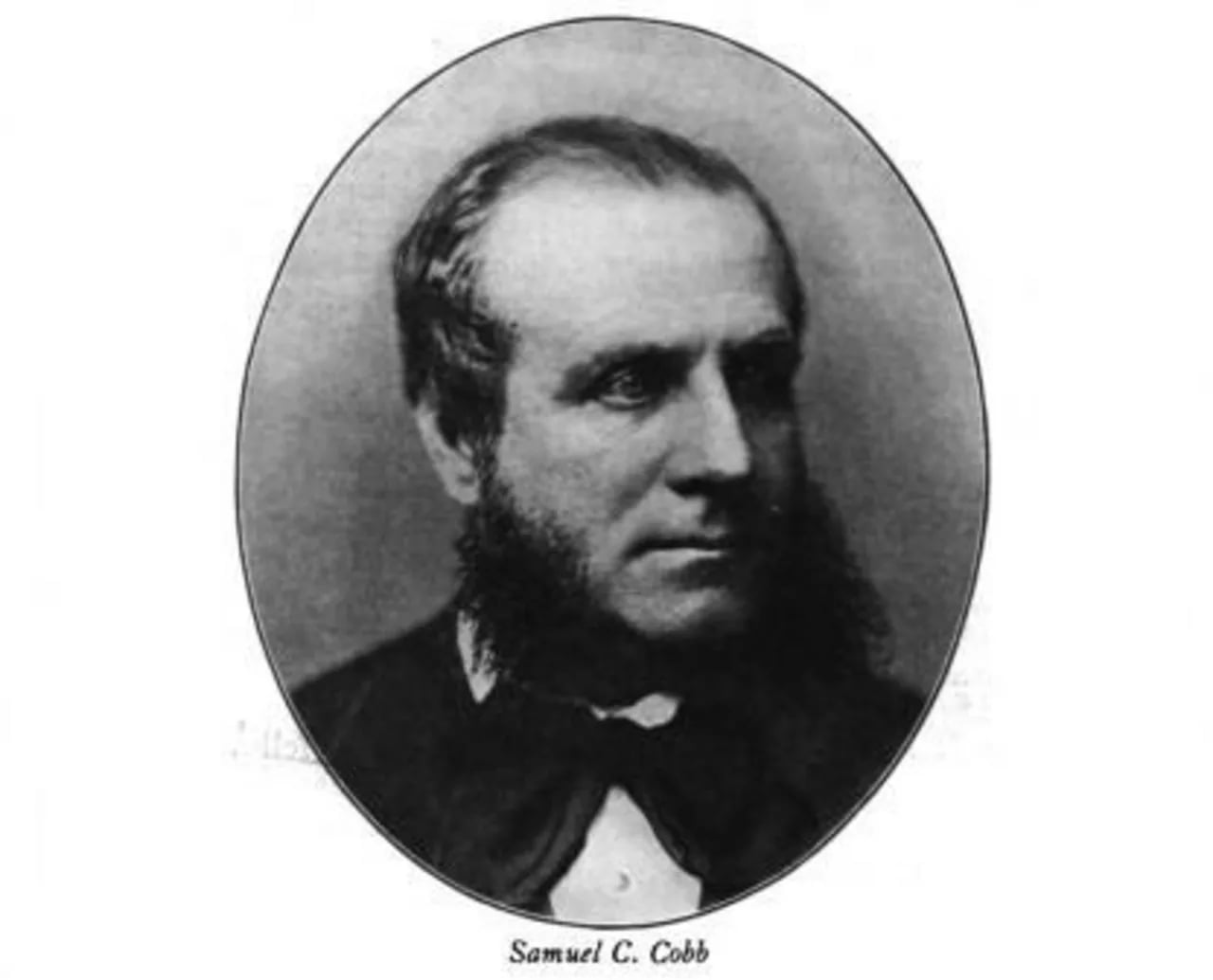 Portrait of Samuel C. Cobb (1826–1891) – memorial page
