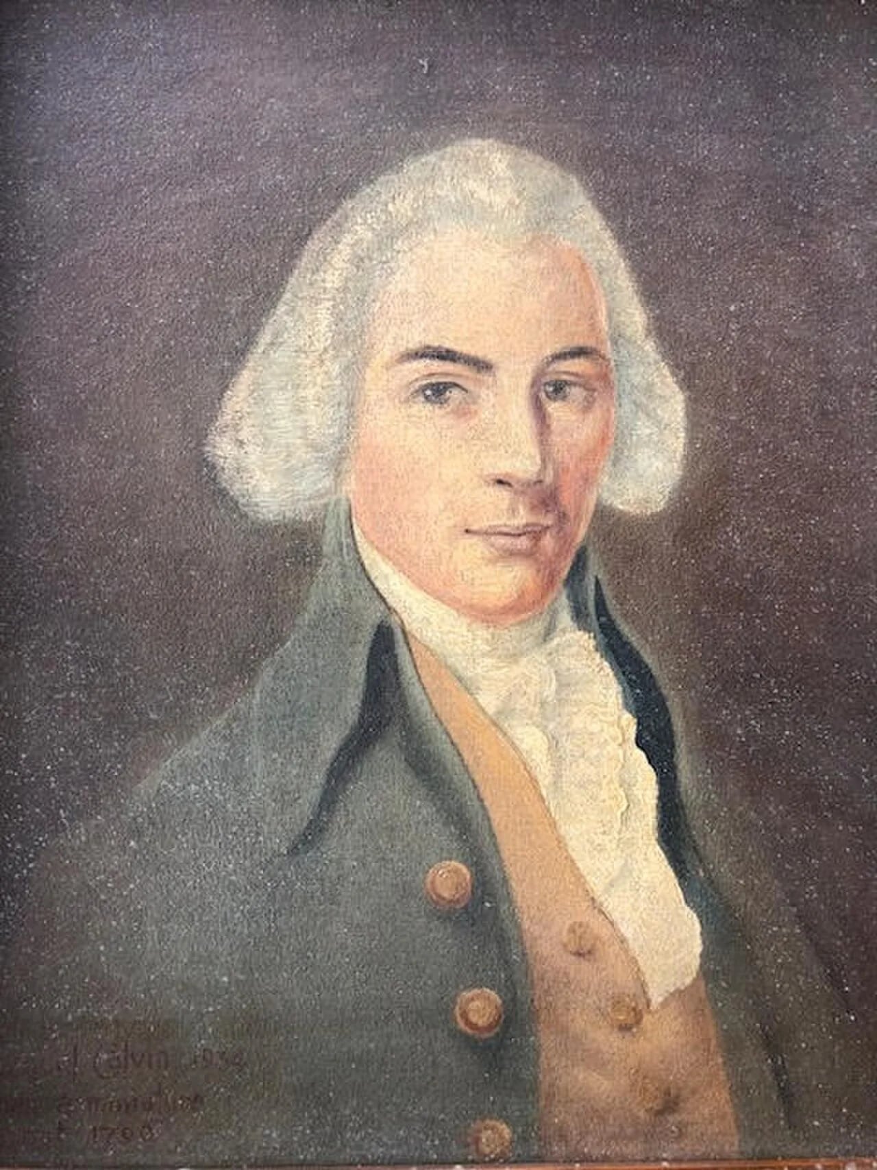 Porträt von Samuel Calvin (1811–1890) – Gedenkseite