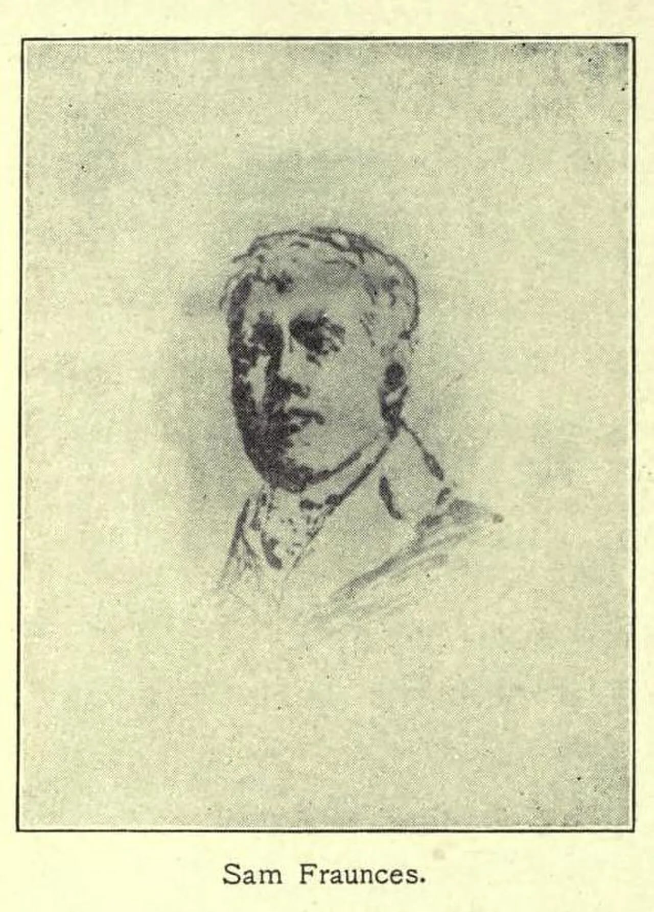 Porträt von Samuel Fraunces (1722–1795) – Gedenkseite