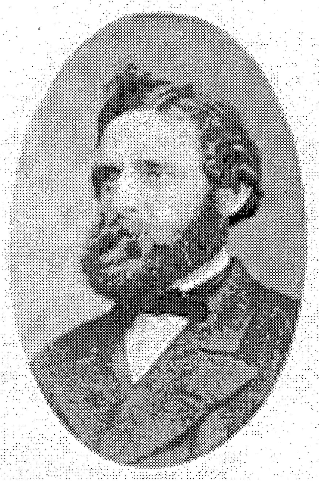 Porträt von Samuel Hamersley (1842–1896) – Gedenkseite