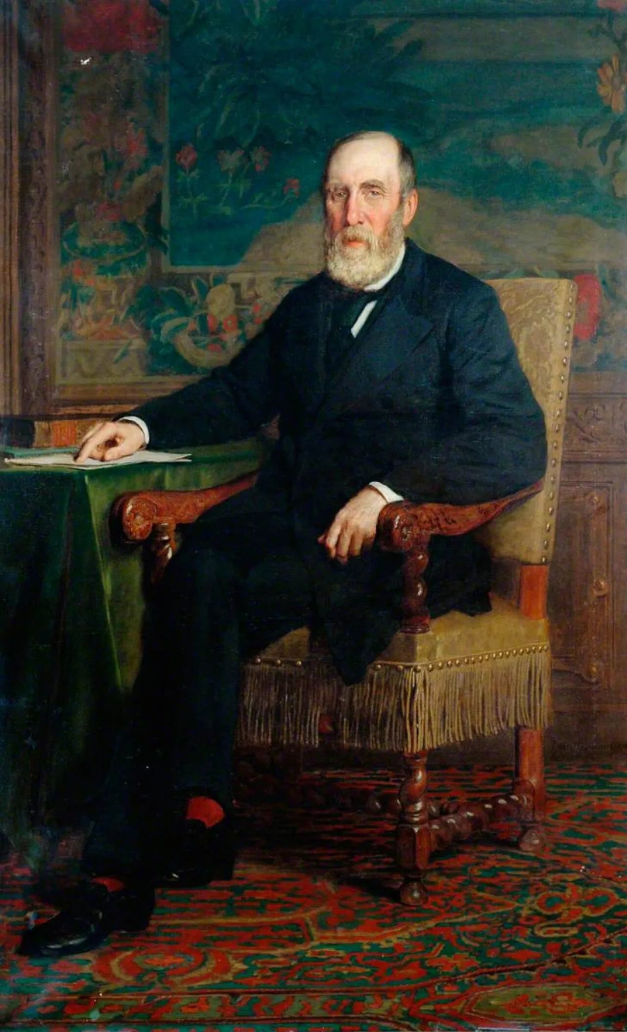 Portrait of Samuel Laing (1812–1897) – memorial page