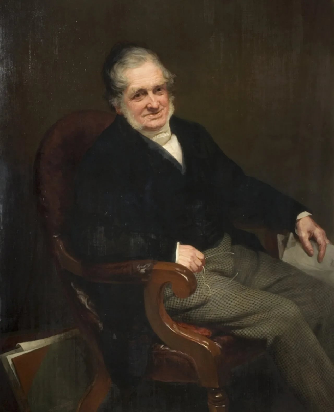 Portrait of Samuel Lines (1778–1863) – memorial page