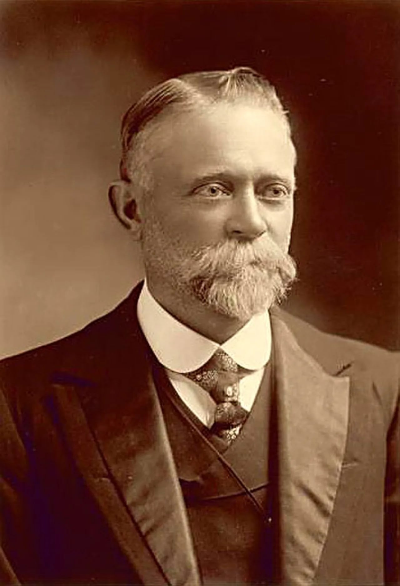 Porträt von Samuel Mauger (1857–1936) – Gedenkseite