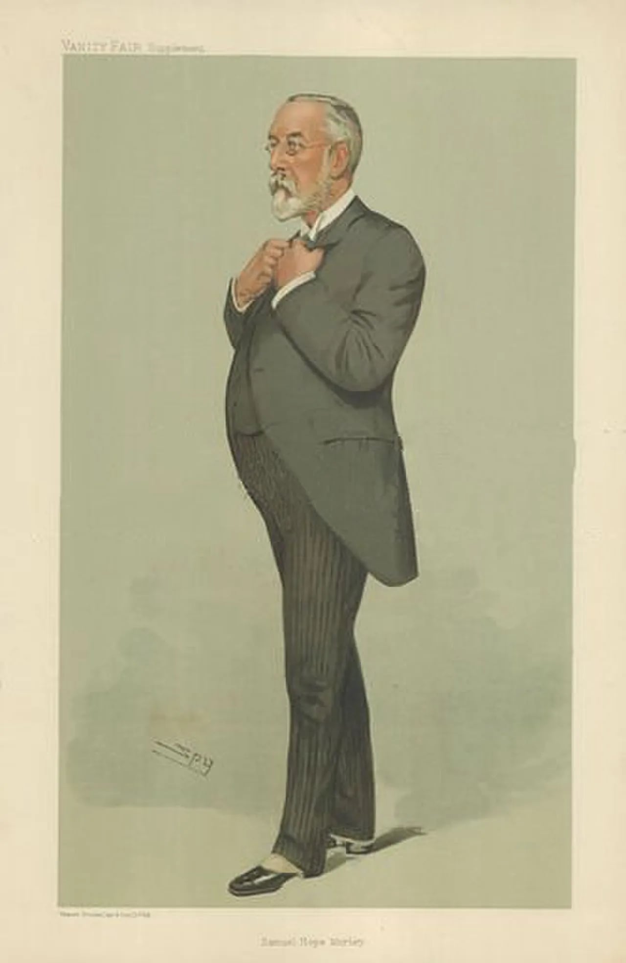 Portrait of Samuel Morley, 1st Baron Hollenden (1845–1929) – memorial page