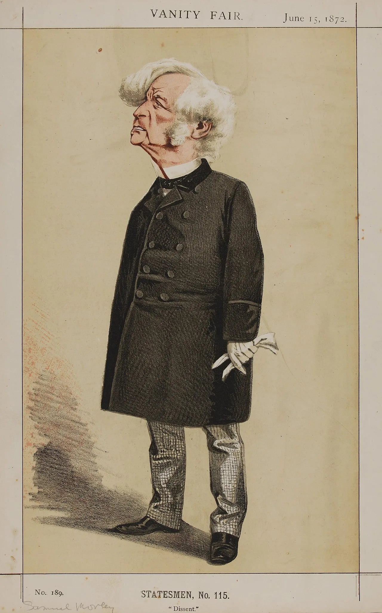 Portrait of Samuel Morley (1809–1886) – memorial page