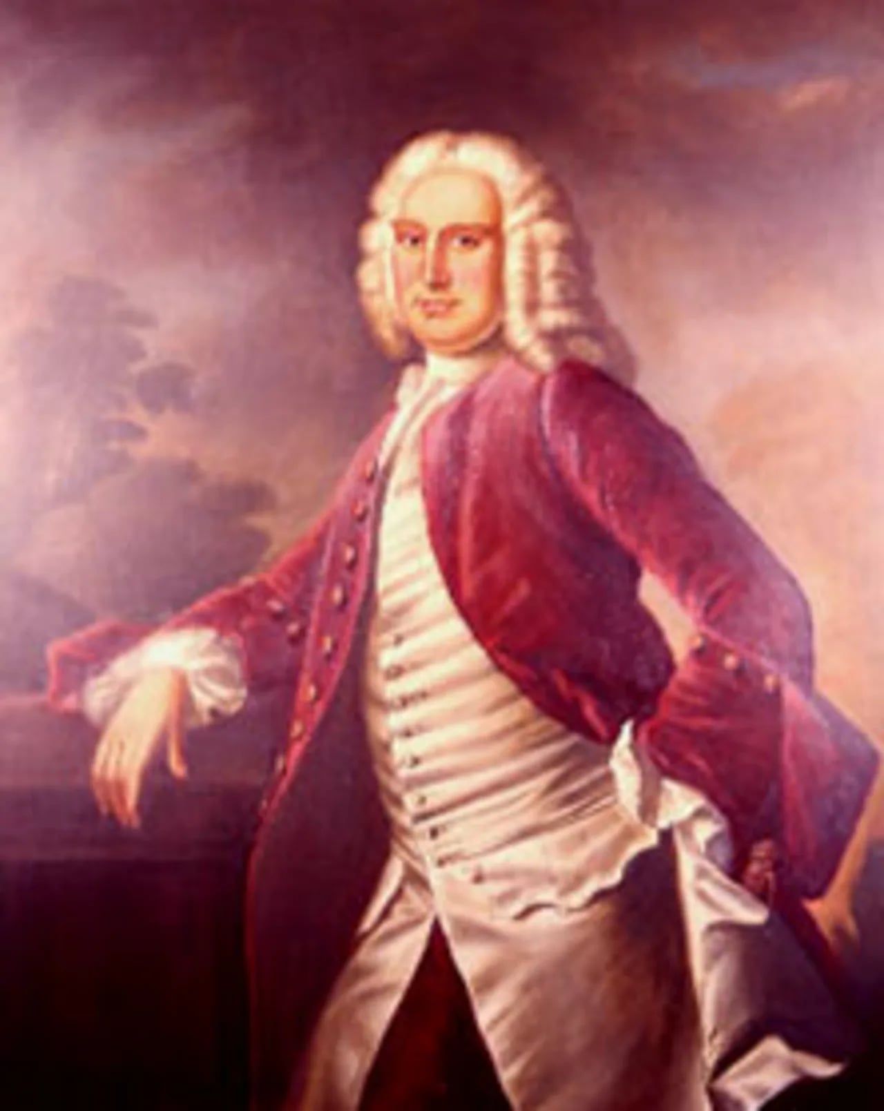 Porträt von Samuel Ogle (1694–1752) – Gedenkseite