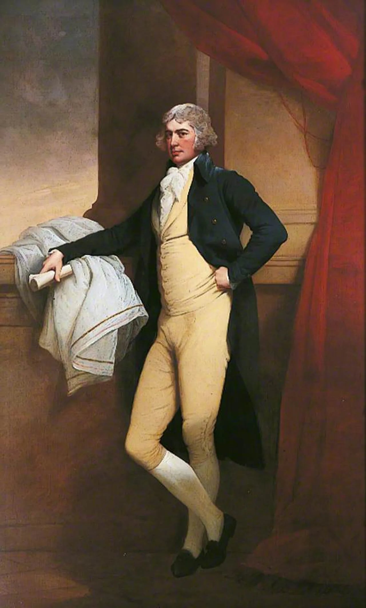 Portrait of Samuel Oldknow (1756–1828) – memorial page