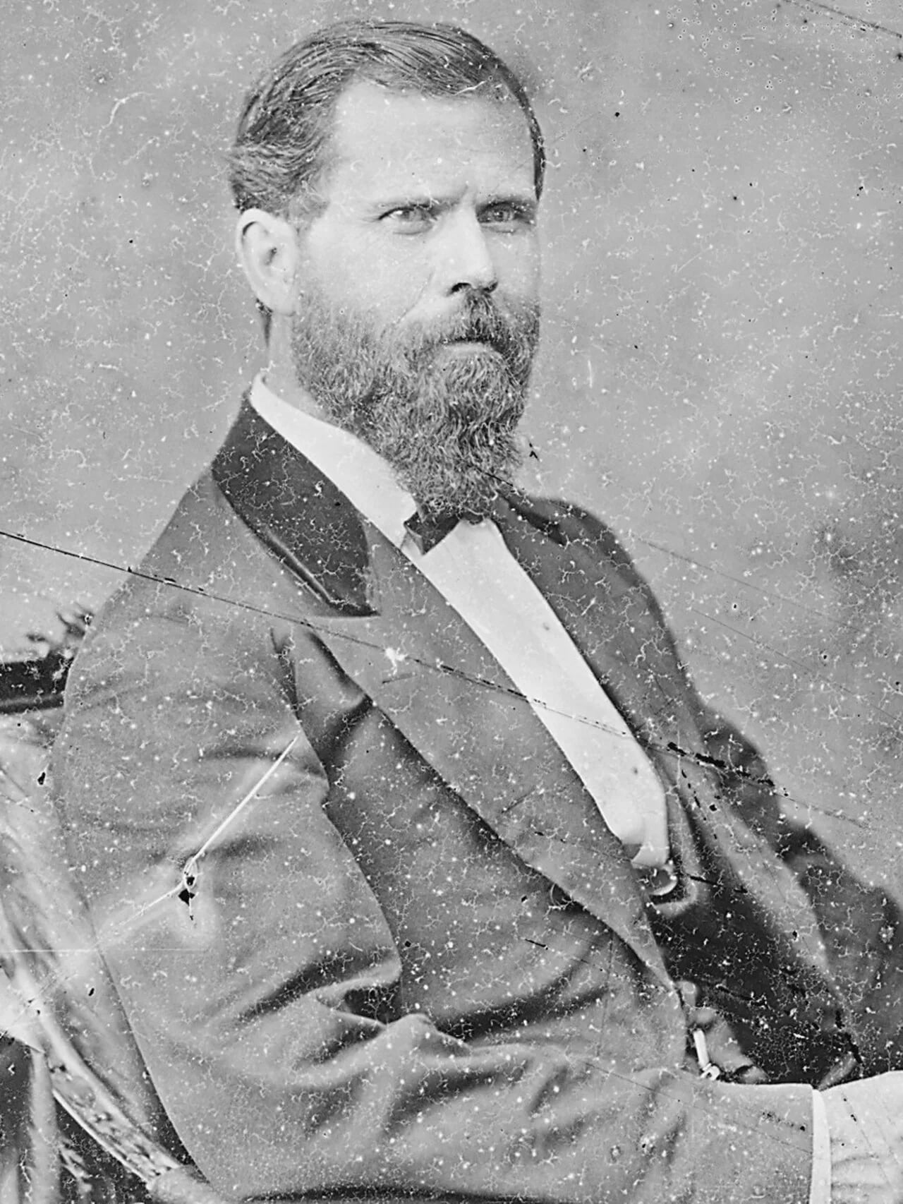 Porträt von Samuel S. Marshall (1821–1890) – Gedenkseite