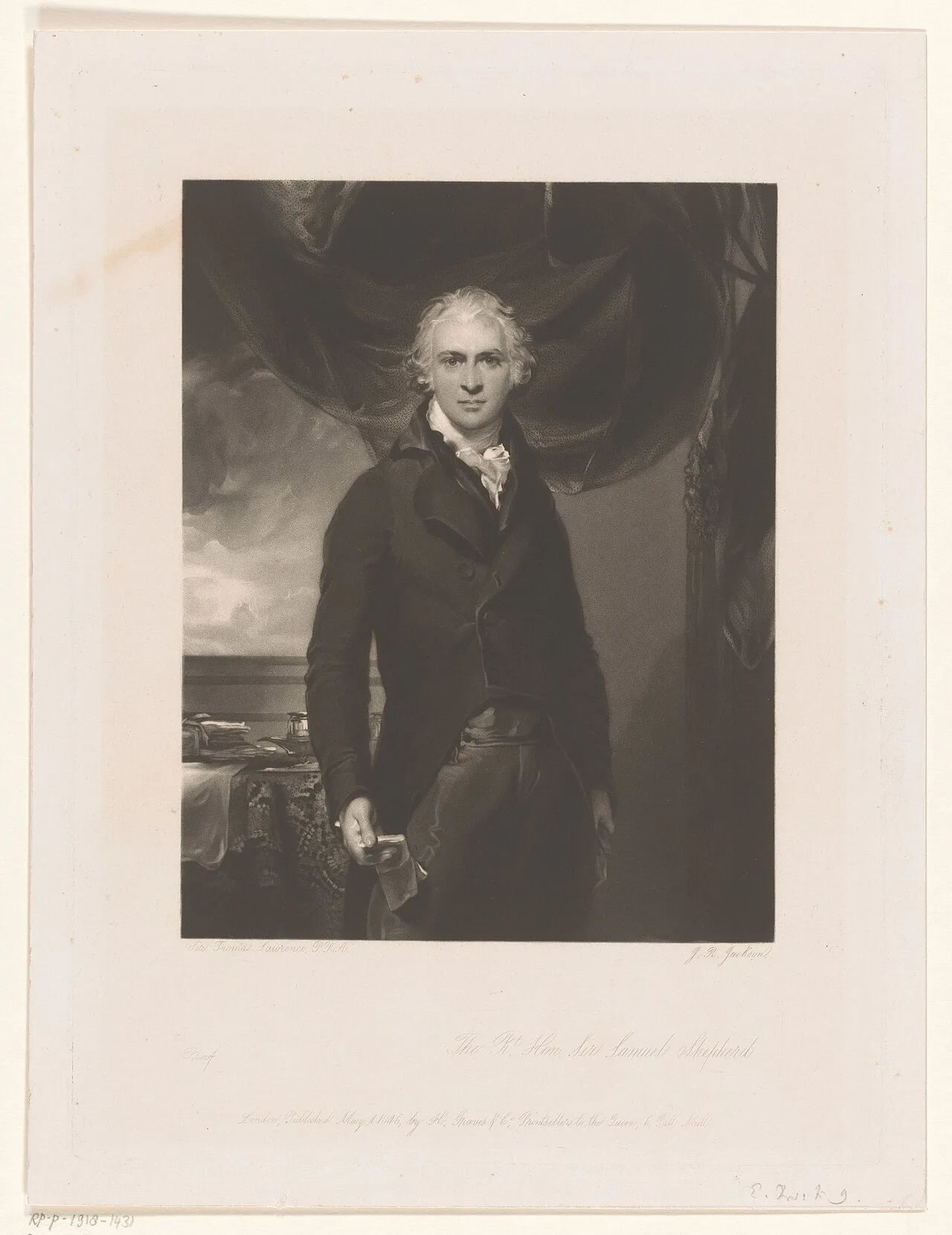 Portrait of Samuel Shepherd (1760–1840) – memorial page