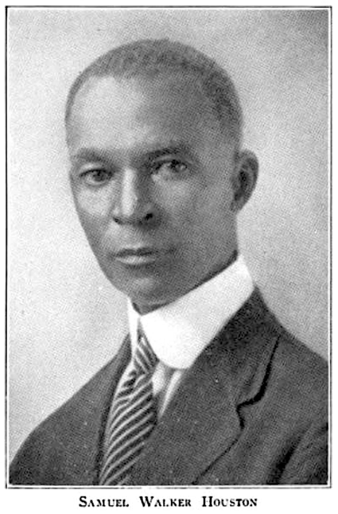 Portrait of Samuel Walker Houston (1864–1945) – memorial page